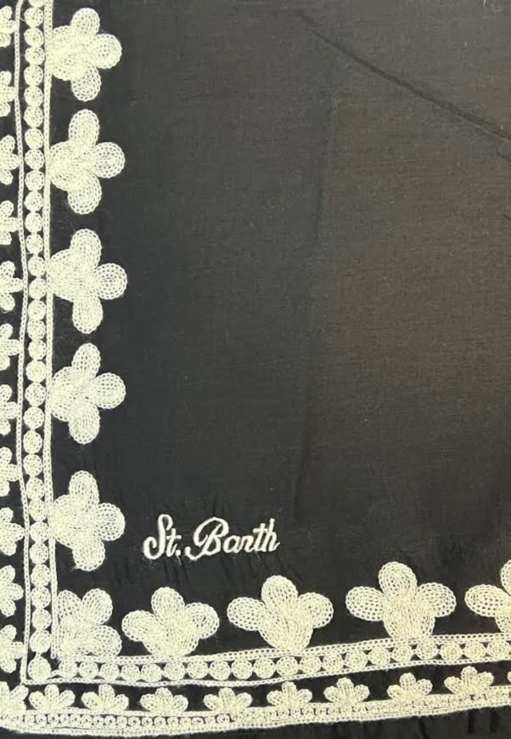 SAINT BARTH PAREO Donna  CON RICAMO - 3
