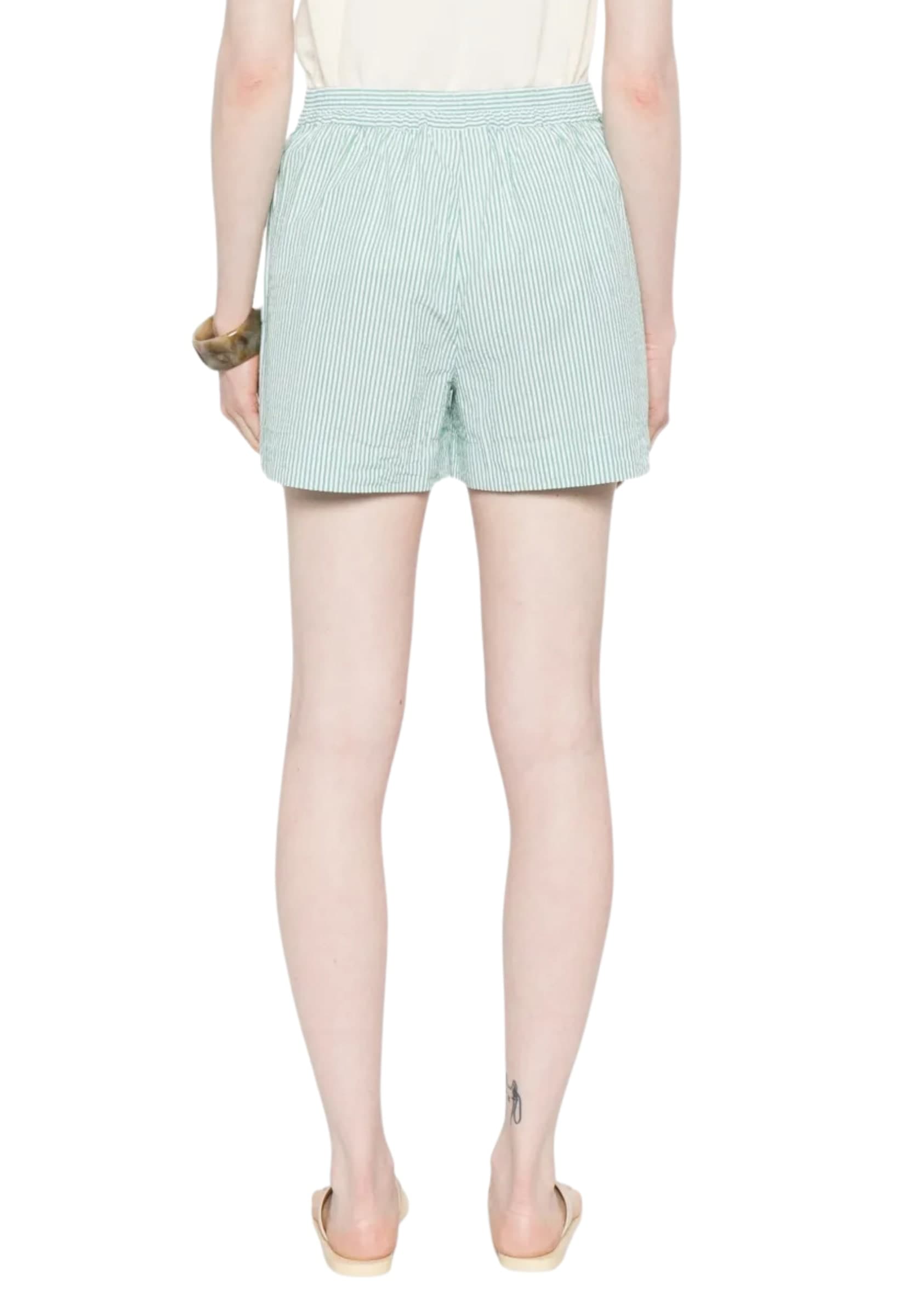 SAINT BARTH SHORTS Donna  A RIGHE VERDE - 2