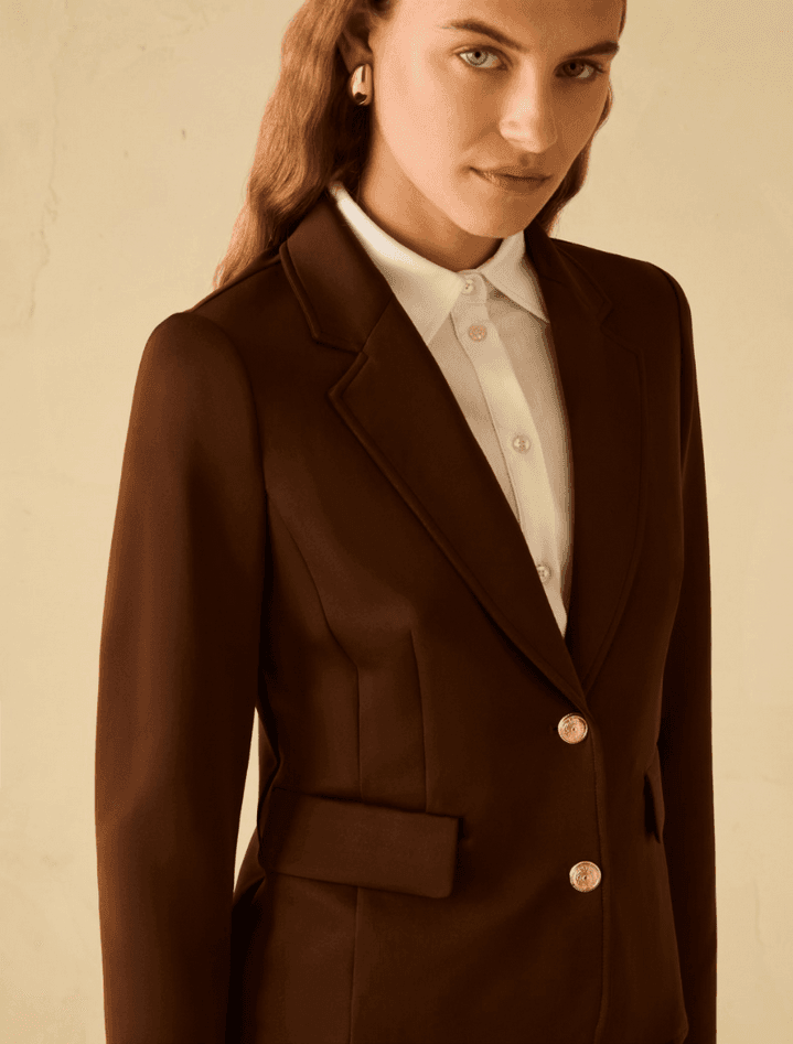 PENNYBLACK giacca slim fit donna caffe - 3