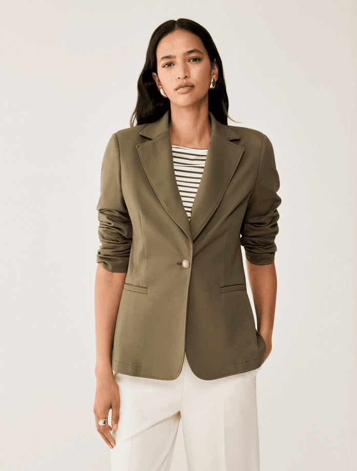 PENNYBLACK giacca slim fit donna kaki - 2