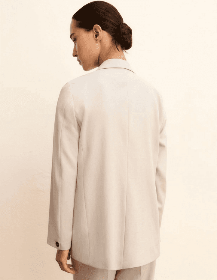 MARELLA giacca in viscosa donna grigio - 4