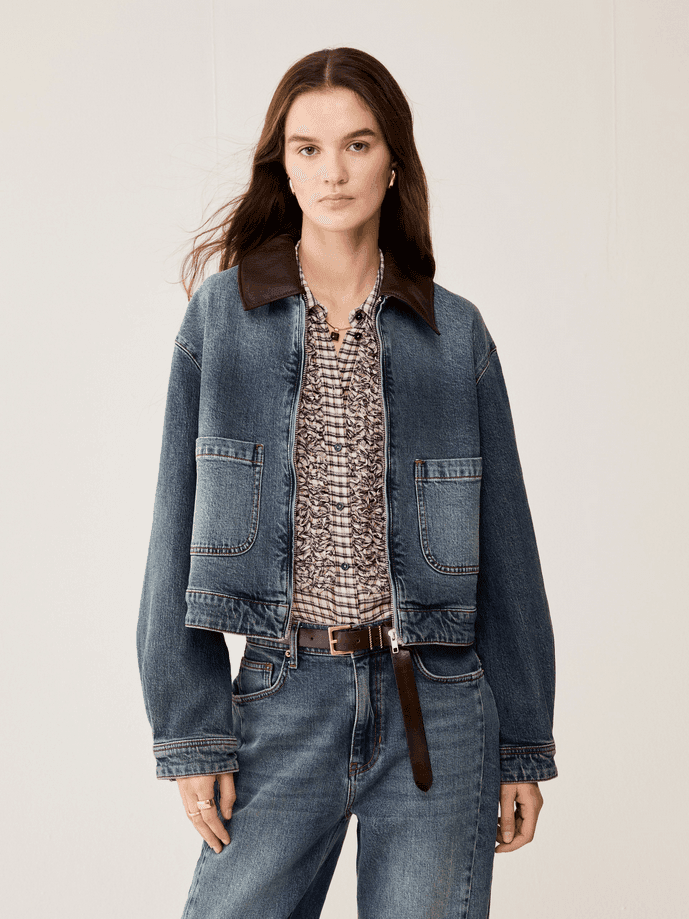 PENNYBLACK giacca in denim donna blue jeans - 2