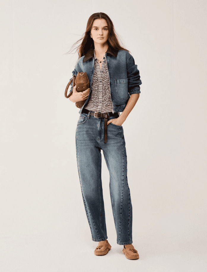 PENNYBLACK giacca in denim donna blue jeans - 5