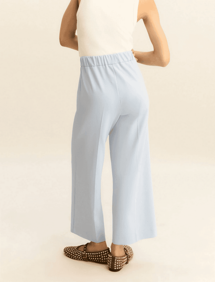 MARELLA pantalone cropped donna azzurro - 4