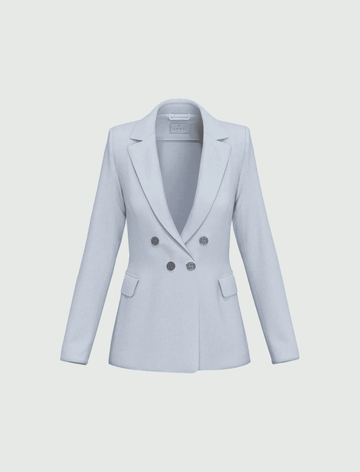 MARELLA giacca doppiopetto donna azzurro - 6