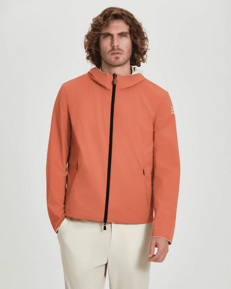 SUNS giubbino reversibile uomo beige-coccio - 2