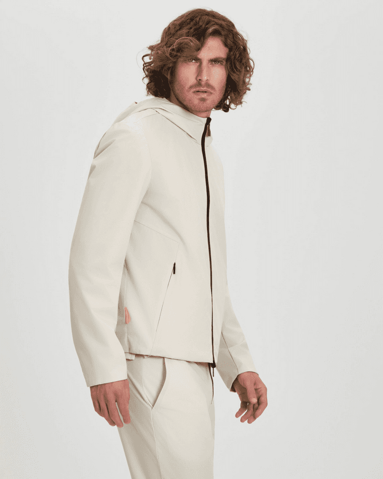 SUNS giubbino reversibile uomo beige-coccio - 7
