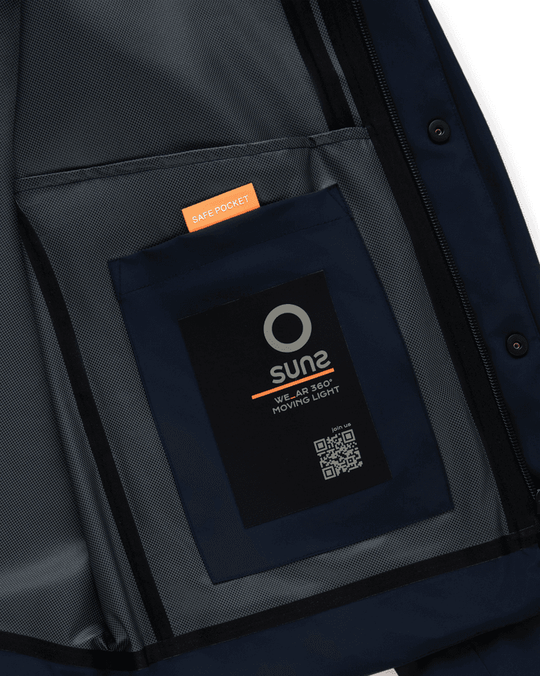 SUNS giubbotto uomo dark blue - 3