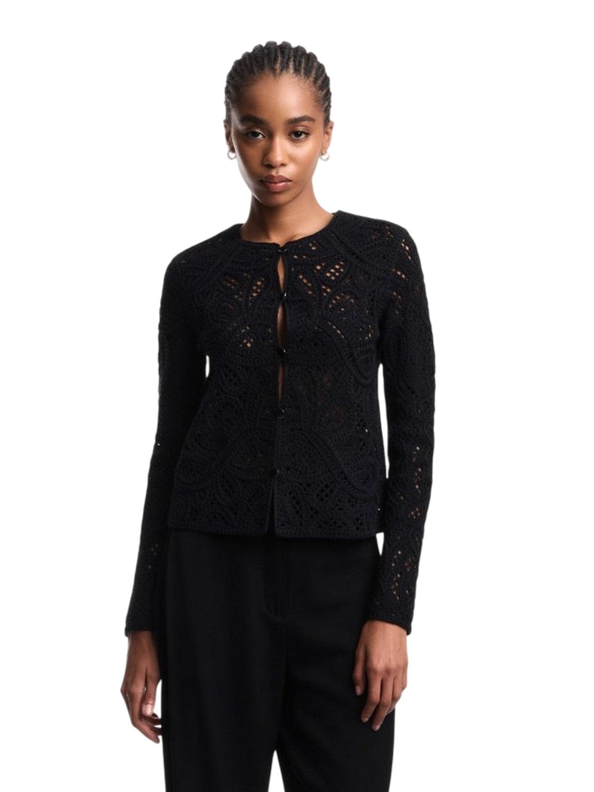 EMPORIO ARMANI giacche donna emporio armani - giacca blazer black - nero - 2
