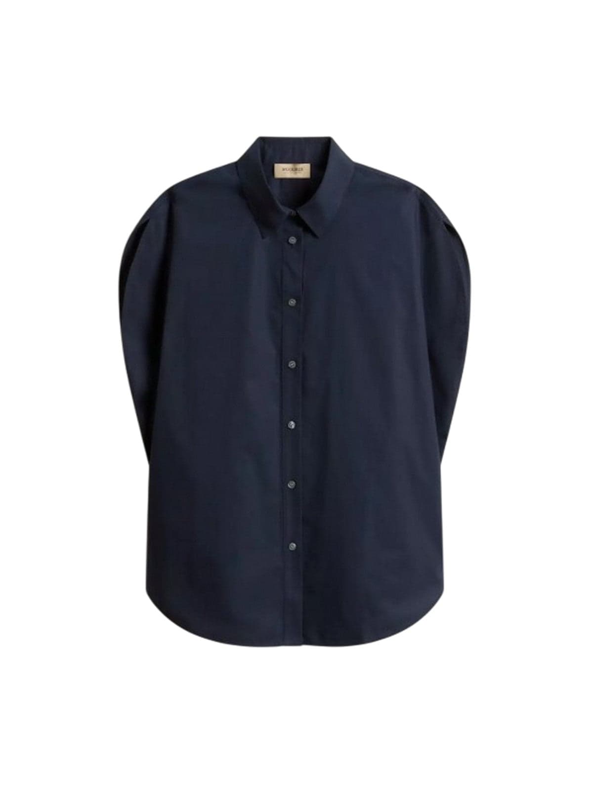 Woolrich bluse donna woolrich - cotton poplin blouse melton blue - blu - 4
