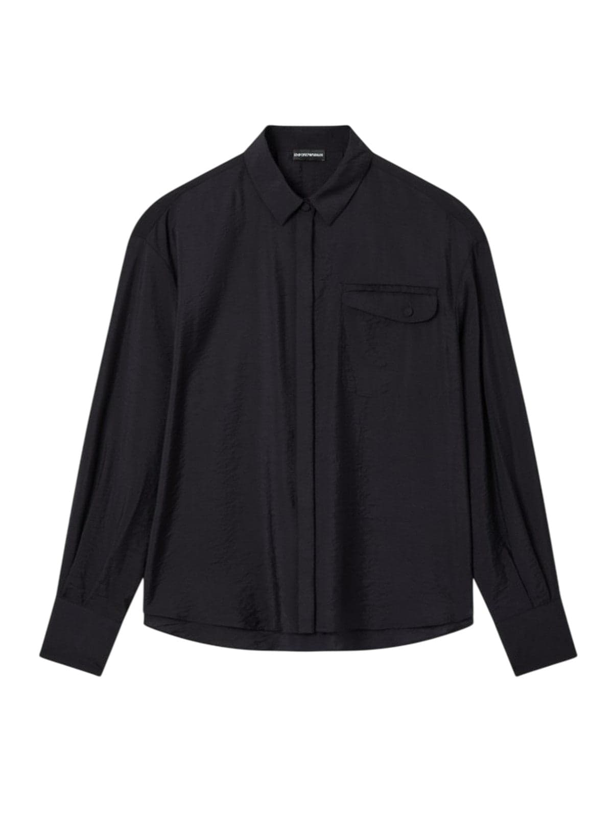EMPORIO ARMANI bluse e camicie donna emporio armani - shirt sky captain - nero - 4