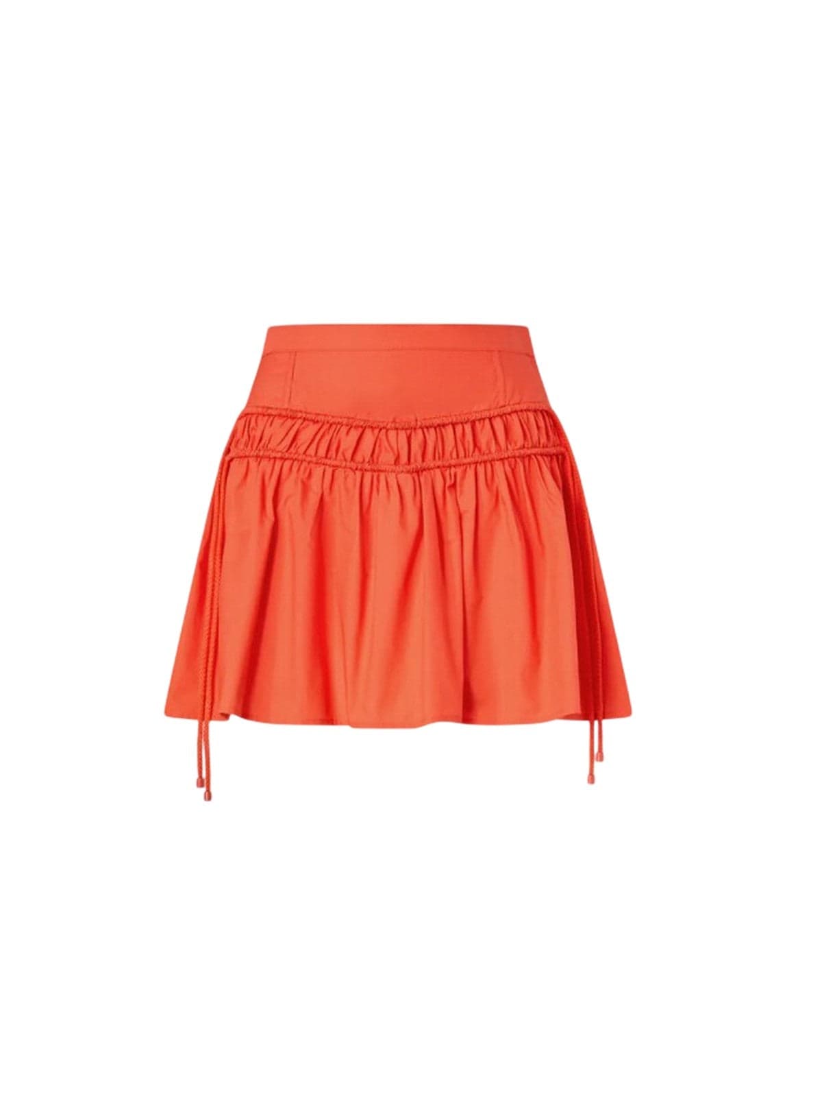 Pinko gonne casual donna pinko - rovigo gonna popeline - arancione - 5