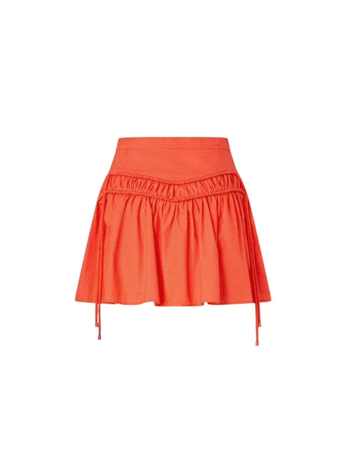 Pinko gonne casual donna pinko - rovigo gonna popeline - arancione - 2