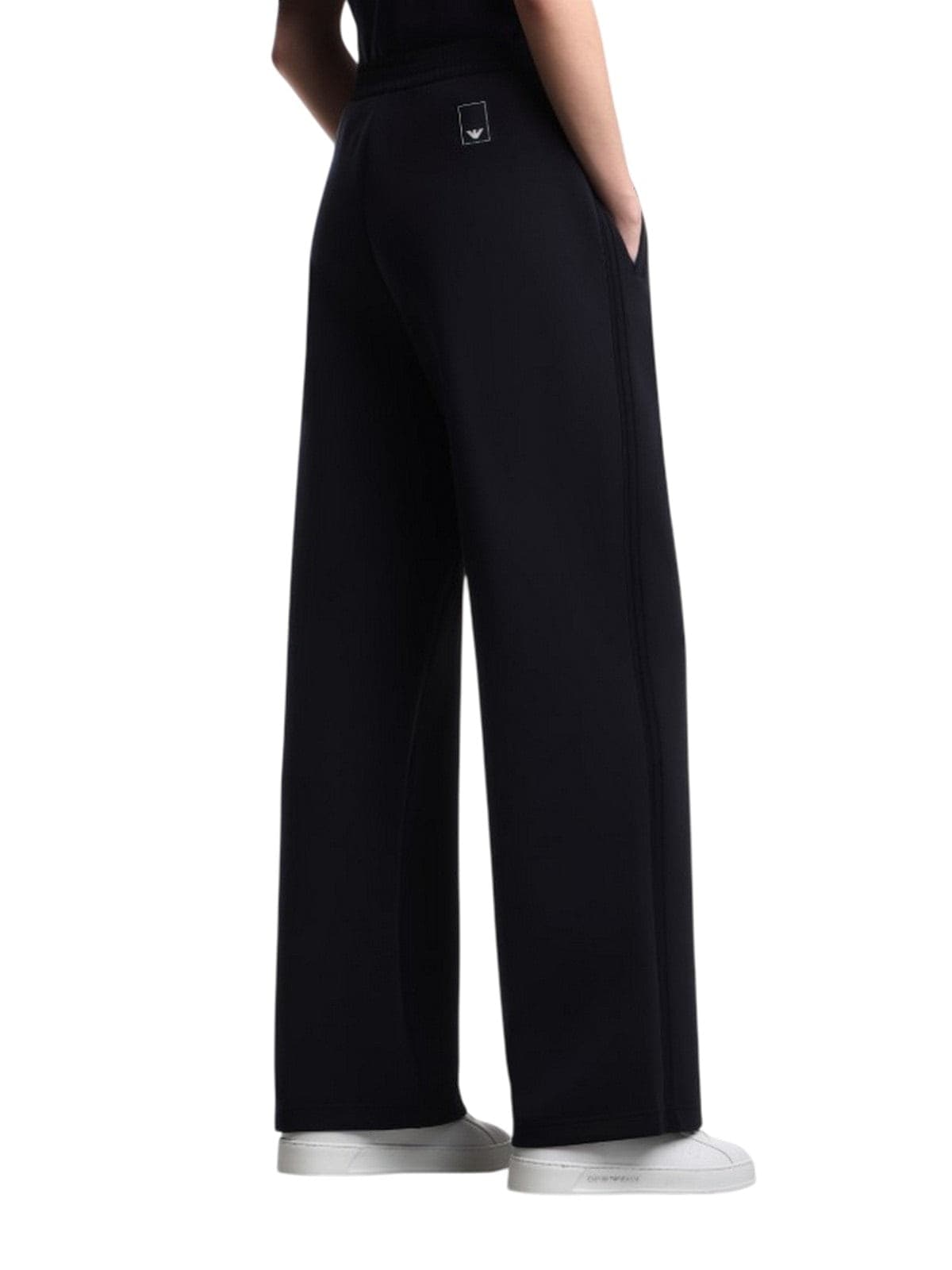 EMPORIO ARMANI pantaloni donna emporio armani - pantaloni trouser - nero - 3