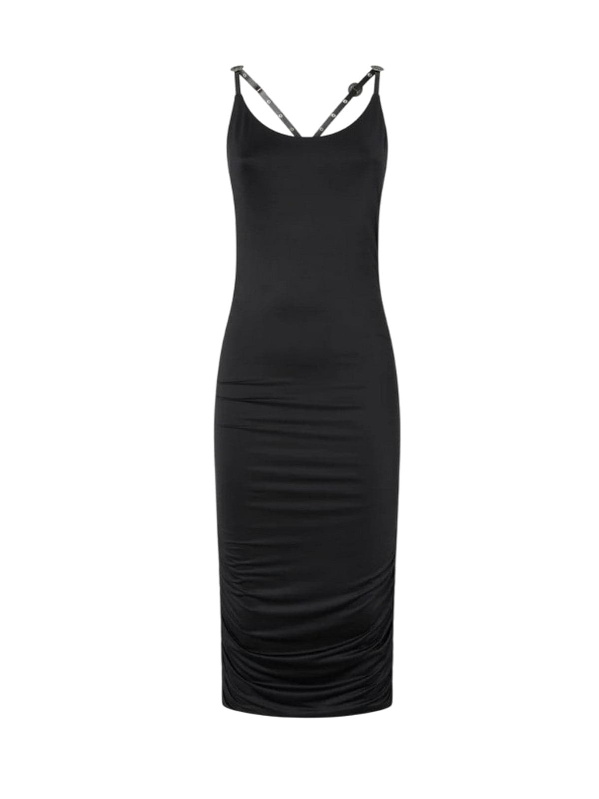 Pinko vestiti casual donna pinko - cassino abito maglina lucida - nero - 5