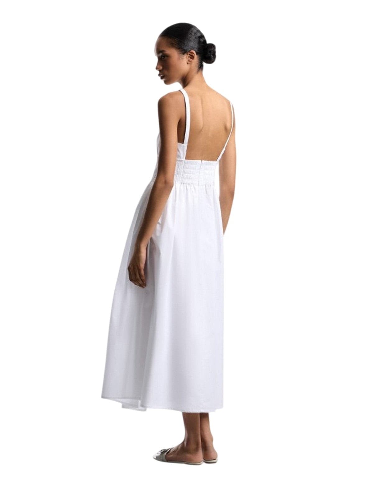 EMPORIO ARMANI vestiti casual donna emporio armani - vestito dress optical white - bianco - 3