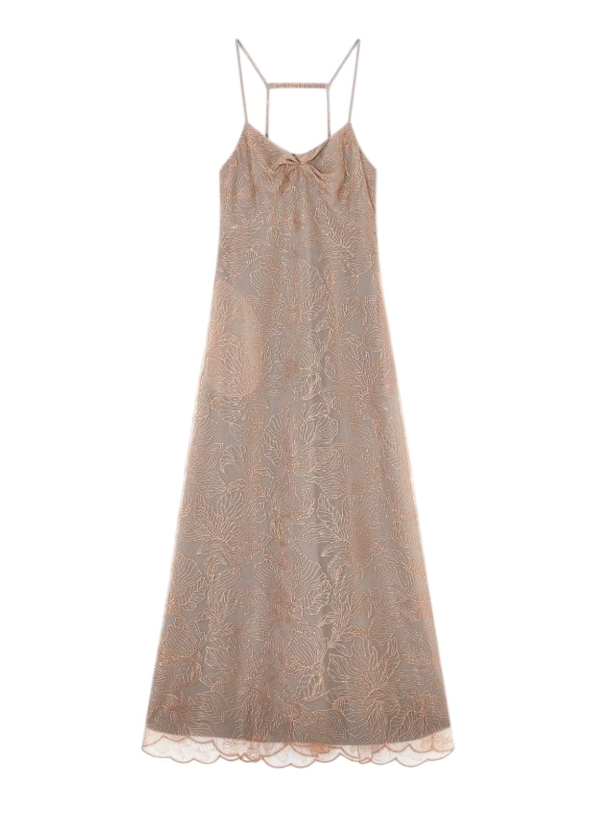 EMPORIO ARMANI vestiti casual donna emporio armani - vestito dress niudo/arancio - n.d. - 4