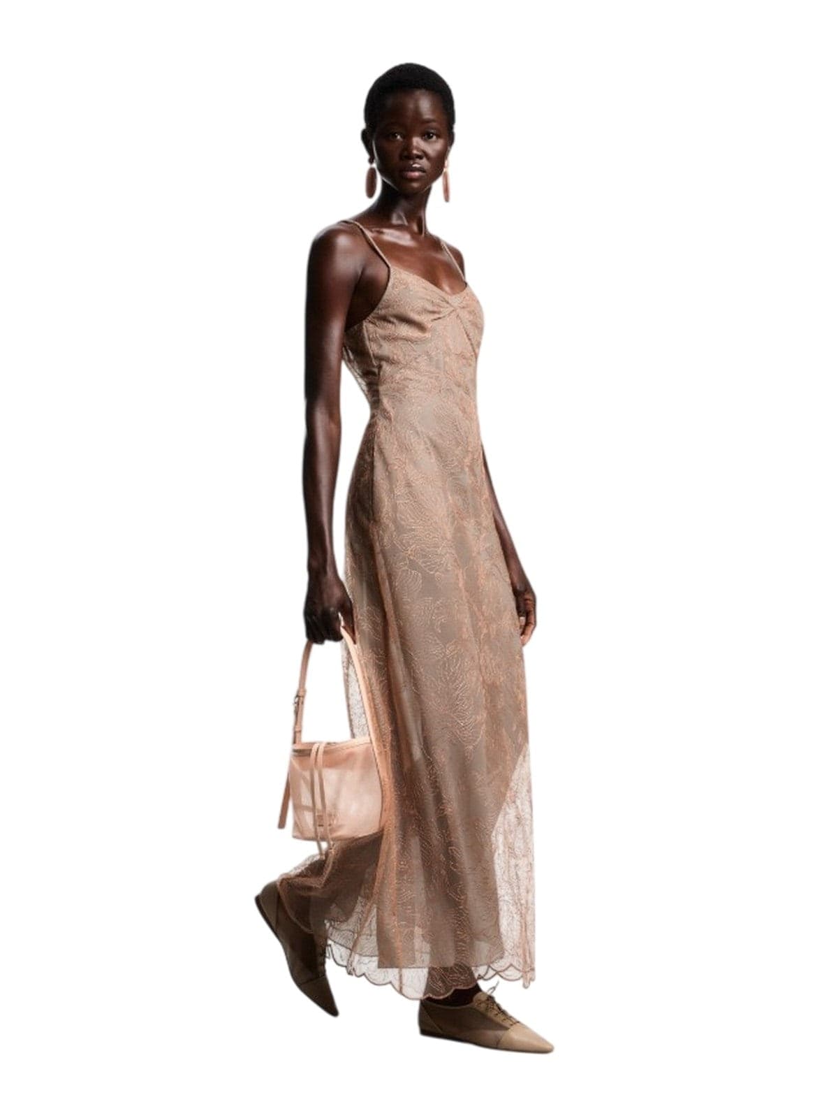 EMPORIO ARMANI vestiti casual donna emporio armani - vestito dress niudo/arancio - n.d. - 3