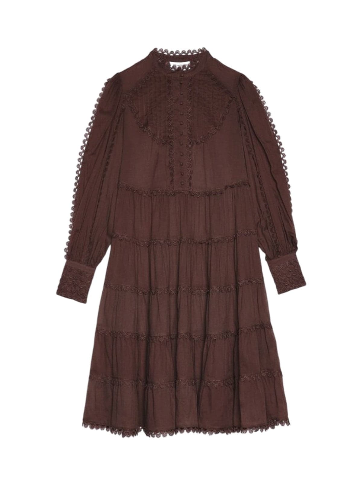 ERMANNO SCERVINO vestiti casual donna ermanno scervino - abito - marrone - 5