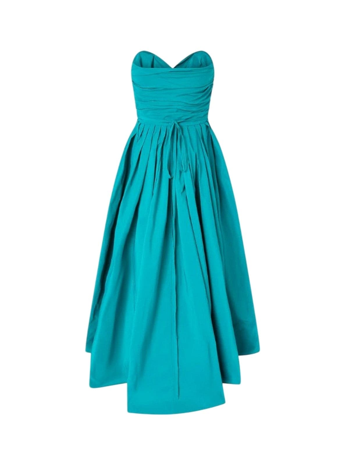 Pinko vestiti da sera e cerimonia donna pinko - dattero abito taffeta - verde - 2