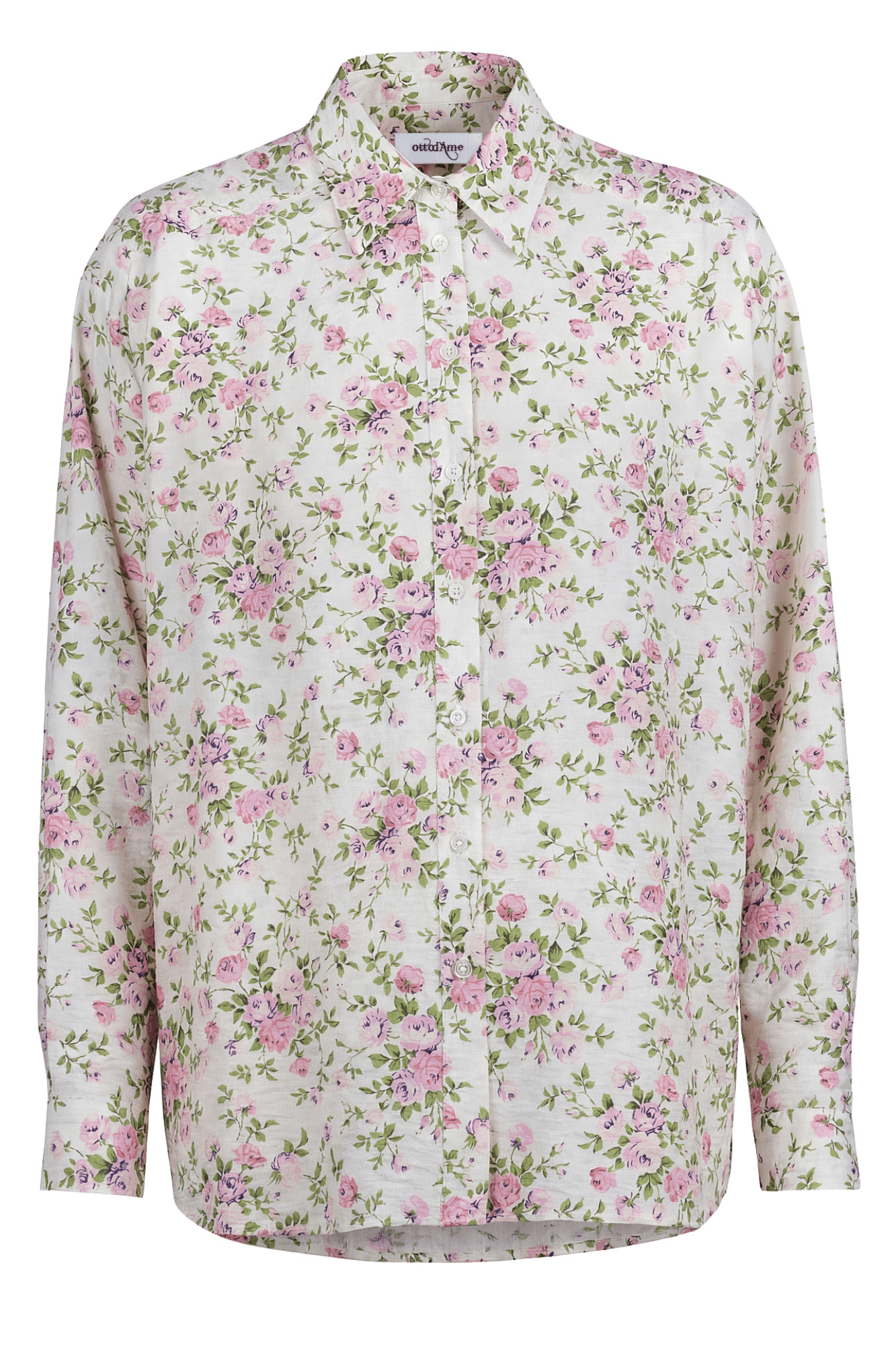 OTTOD'AME Ottod'ame - Camicia - 470772 - Fantasia Verde - 7