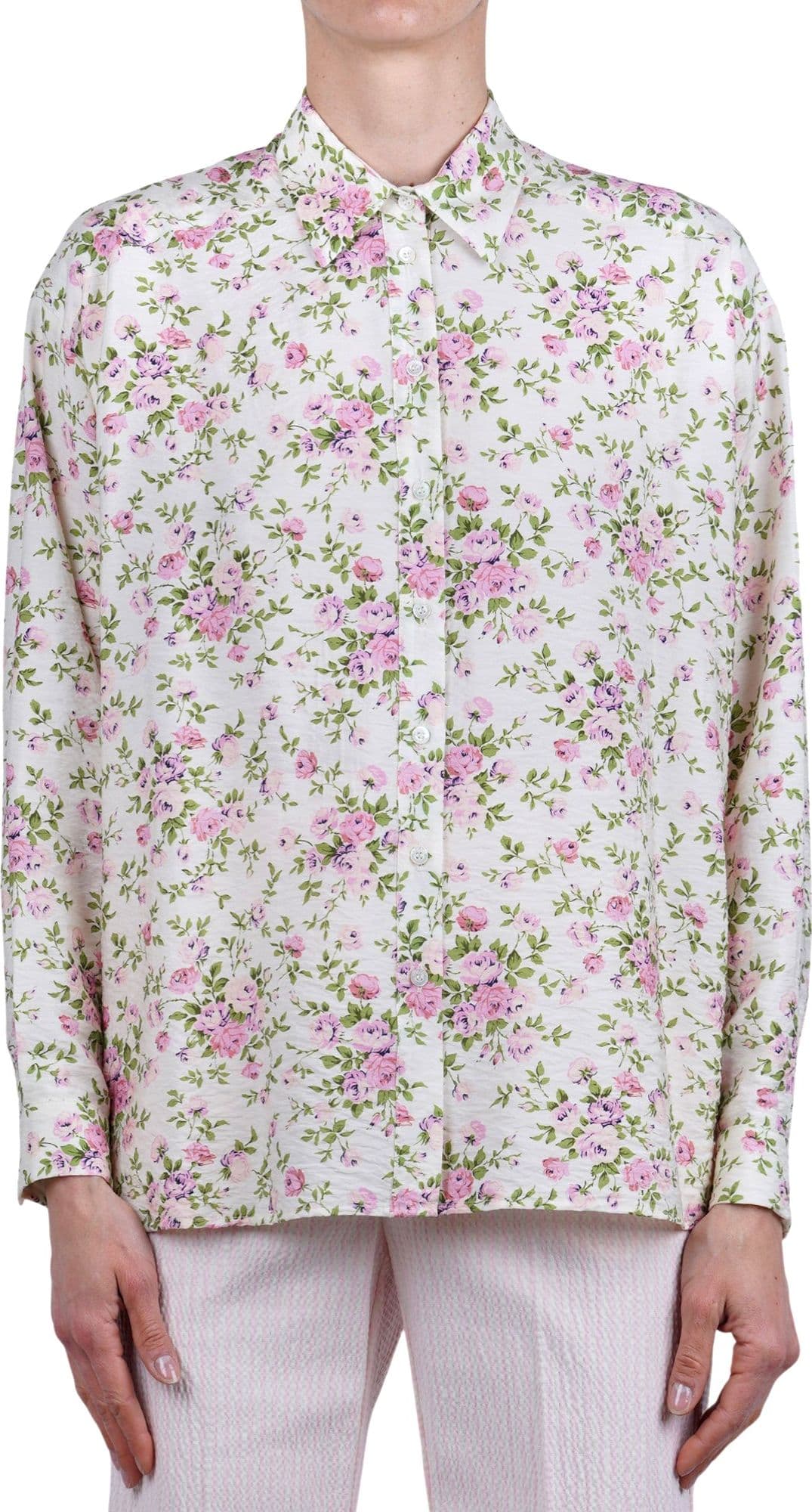 OTTOD'AME Ottod'ame - Camicia - 470772 - Fantasia Verde - 3