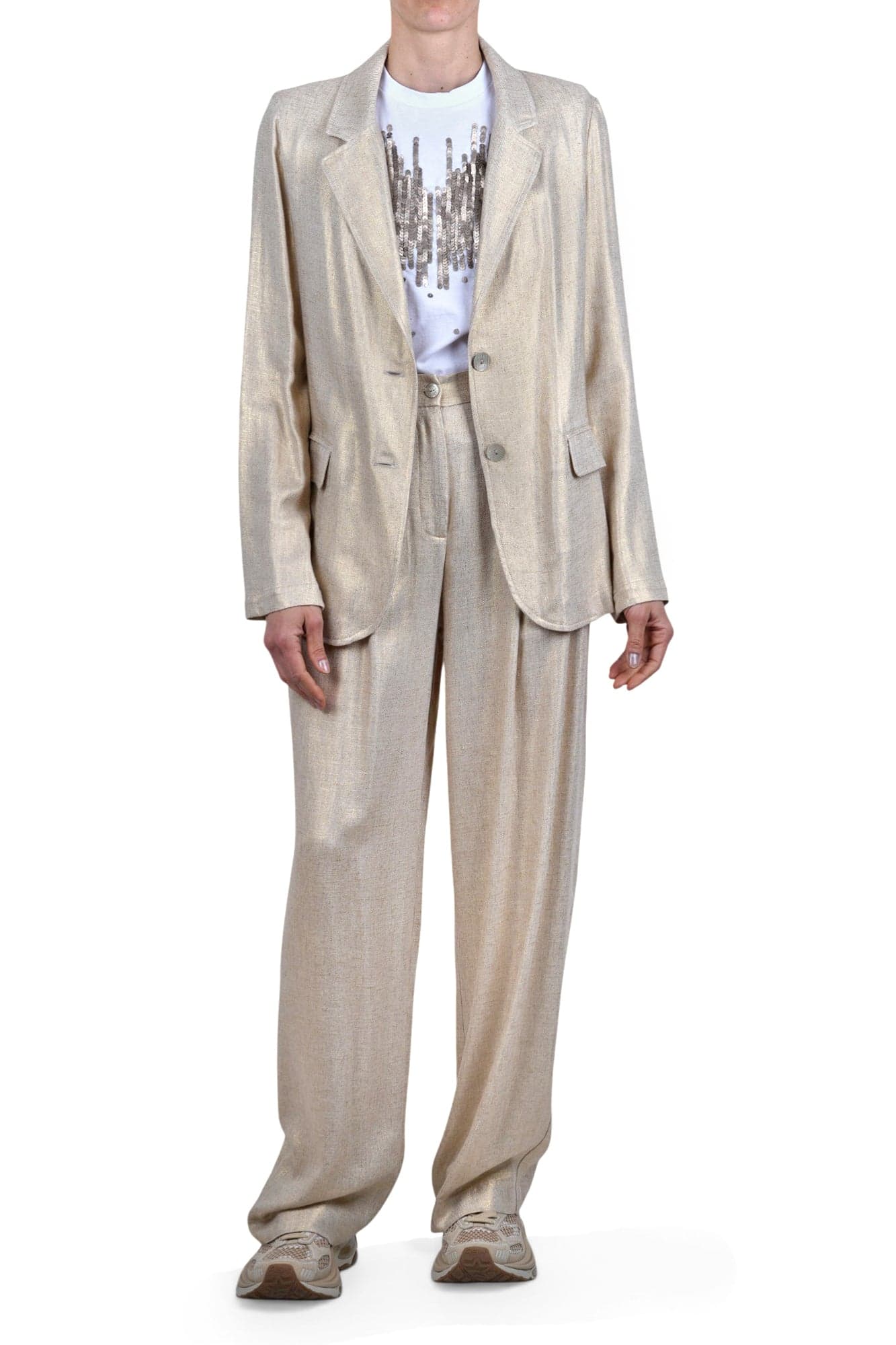 OTTOD'AME Ottod'ame - Pantalone - 470788 - Oro - 2
