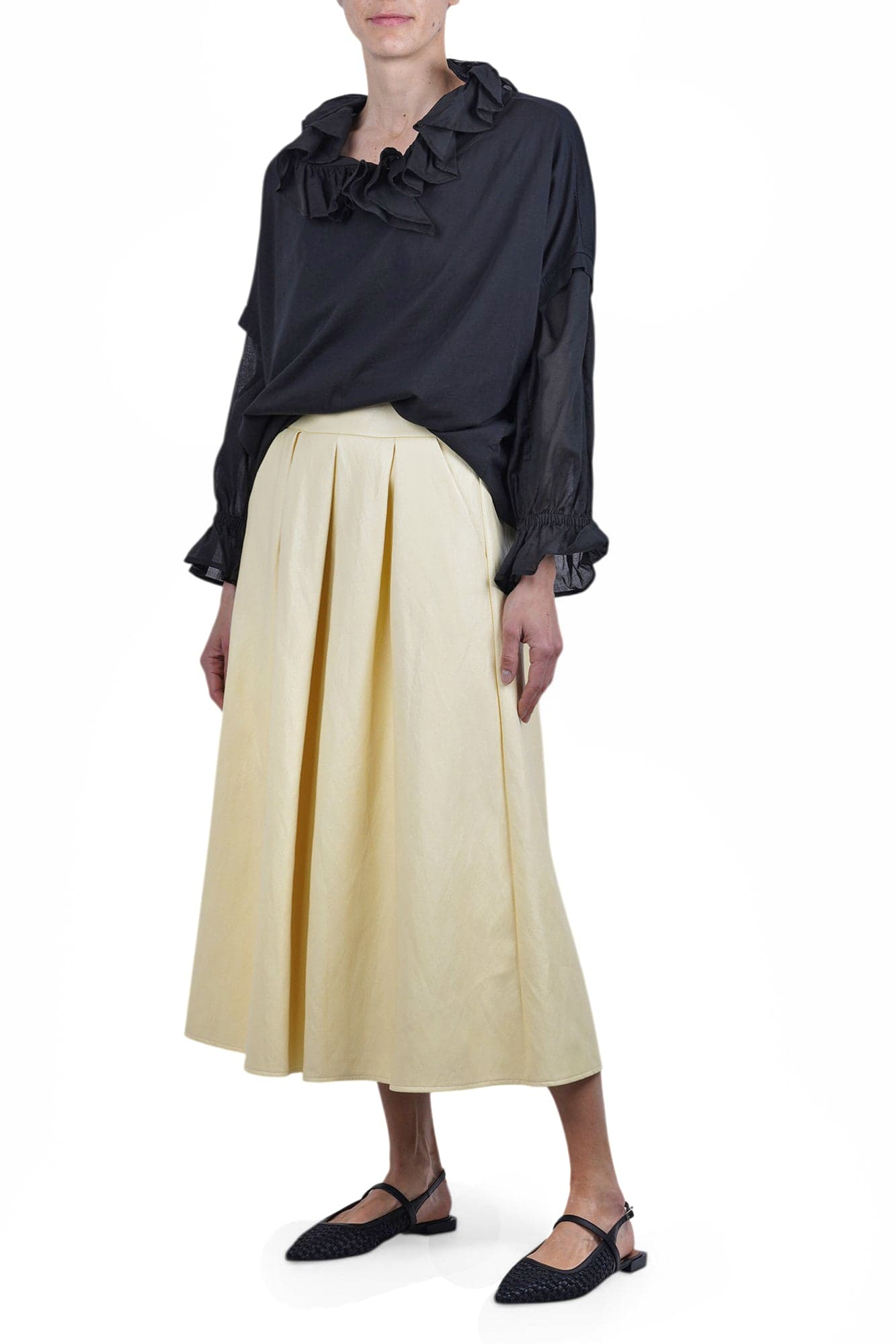 LA FEMME BLANCHE La Femme Blanche - Gonna - 471483 - Giallo - 2