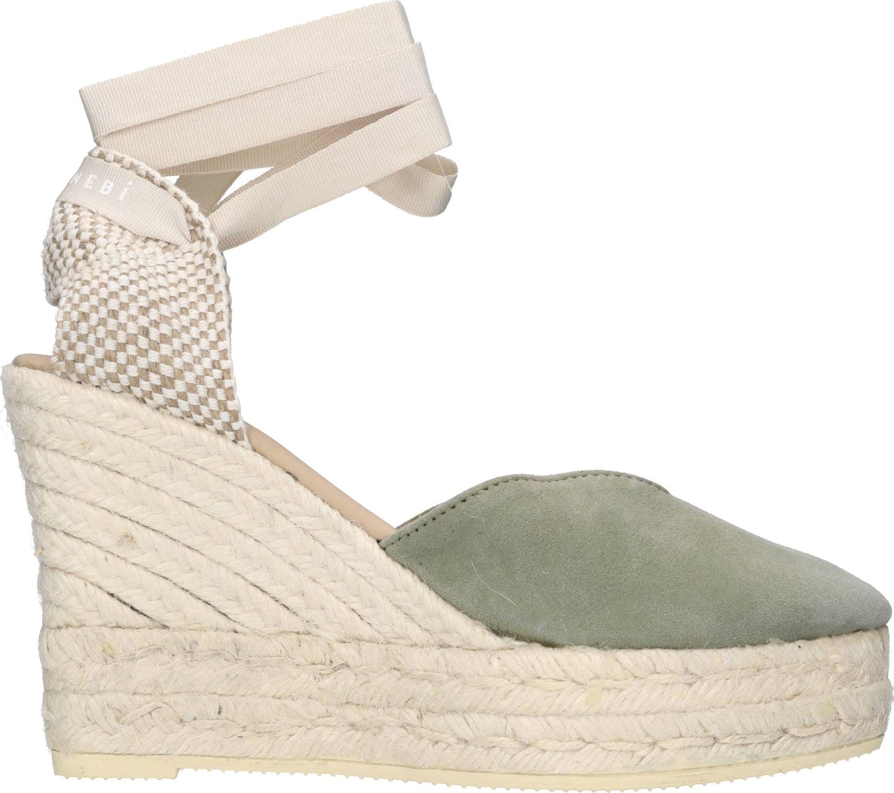MANEBI'  Scarpe con Tacco Verde - 3
