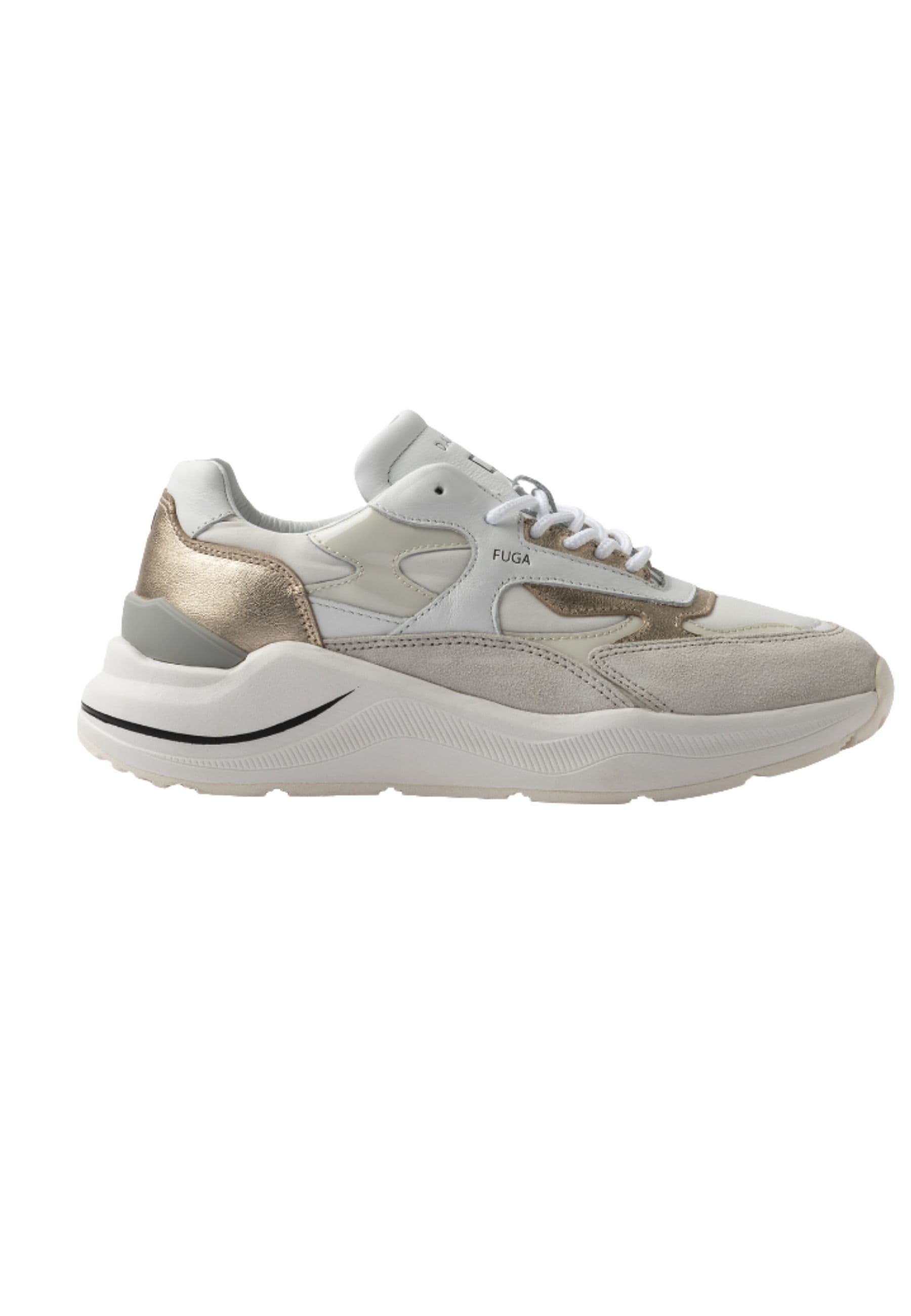 D.A.T.E. Sneaker Donna DATE fuga laminated platinum laminated platinum - 4