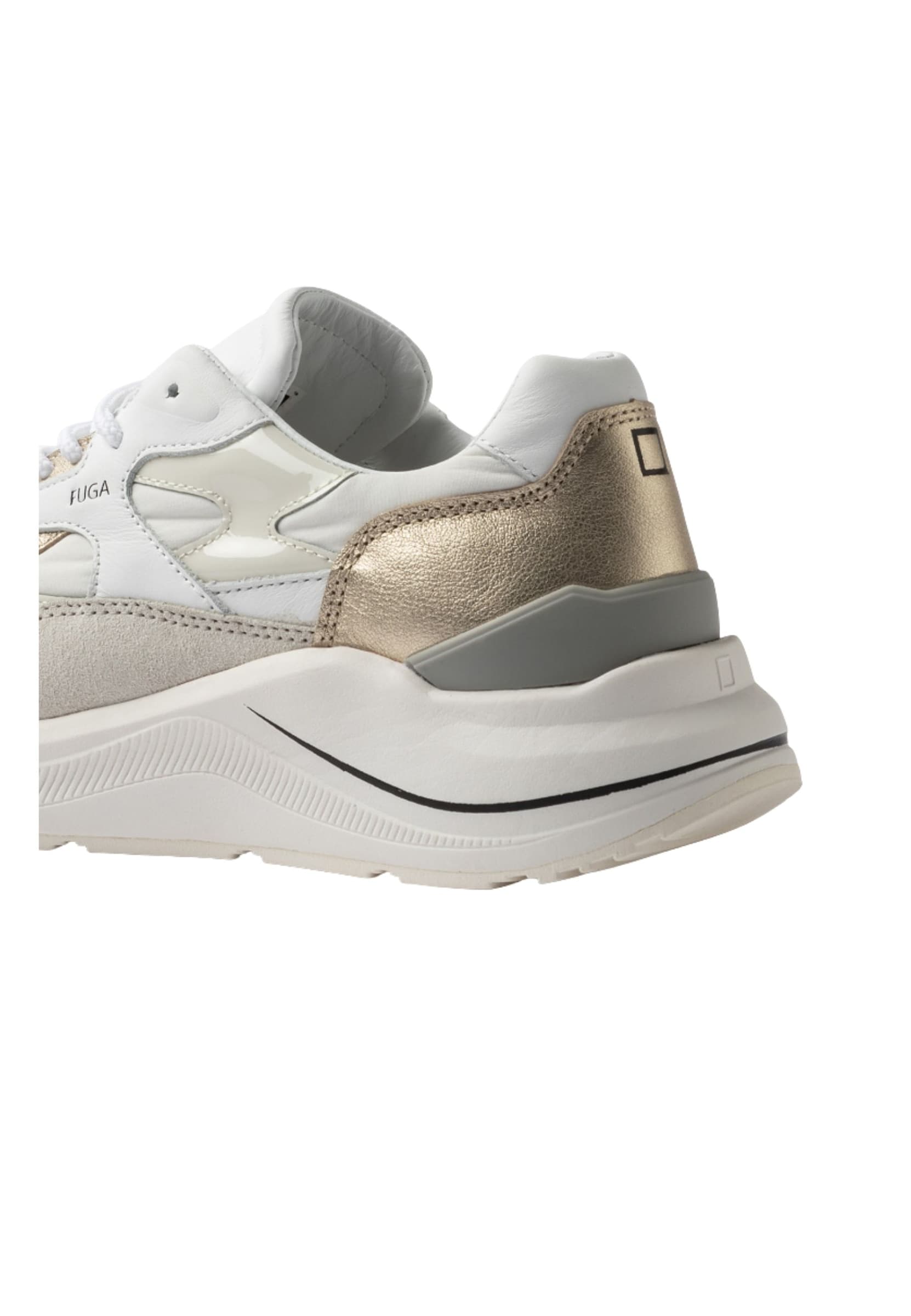 D.A.T.E. Sneaker Donna DATE fuga laminated platinum laminated platinum - 2