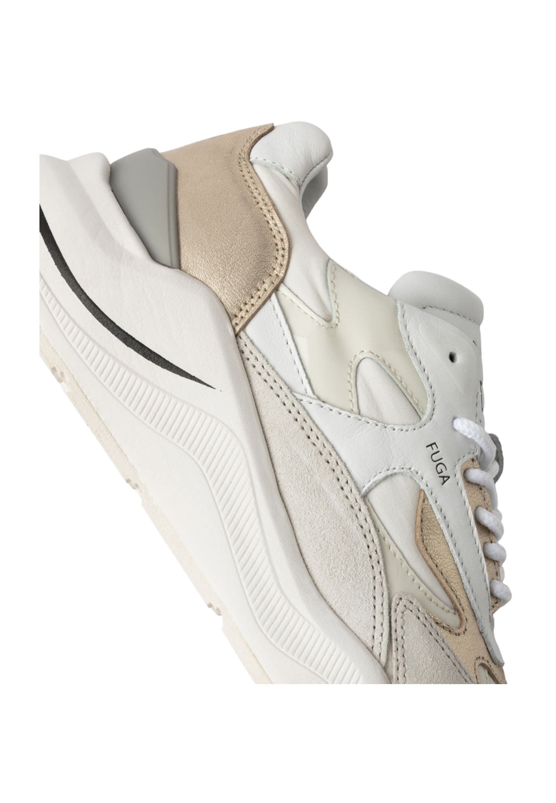 D.A.T.E. Sneaker Donna DATE fuga laminated platinum laminated platinum - 3