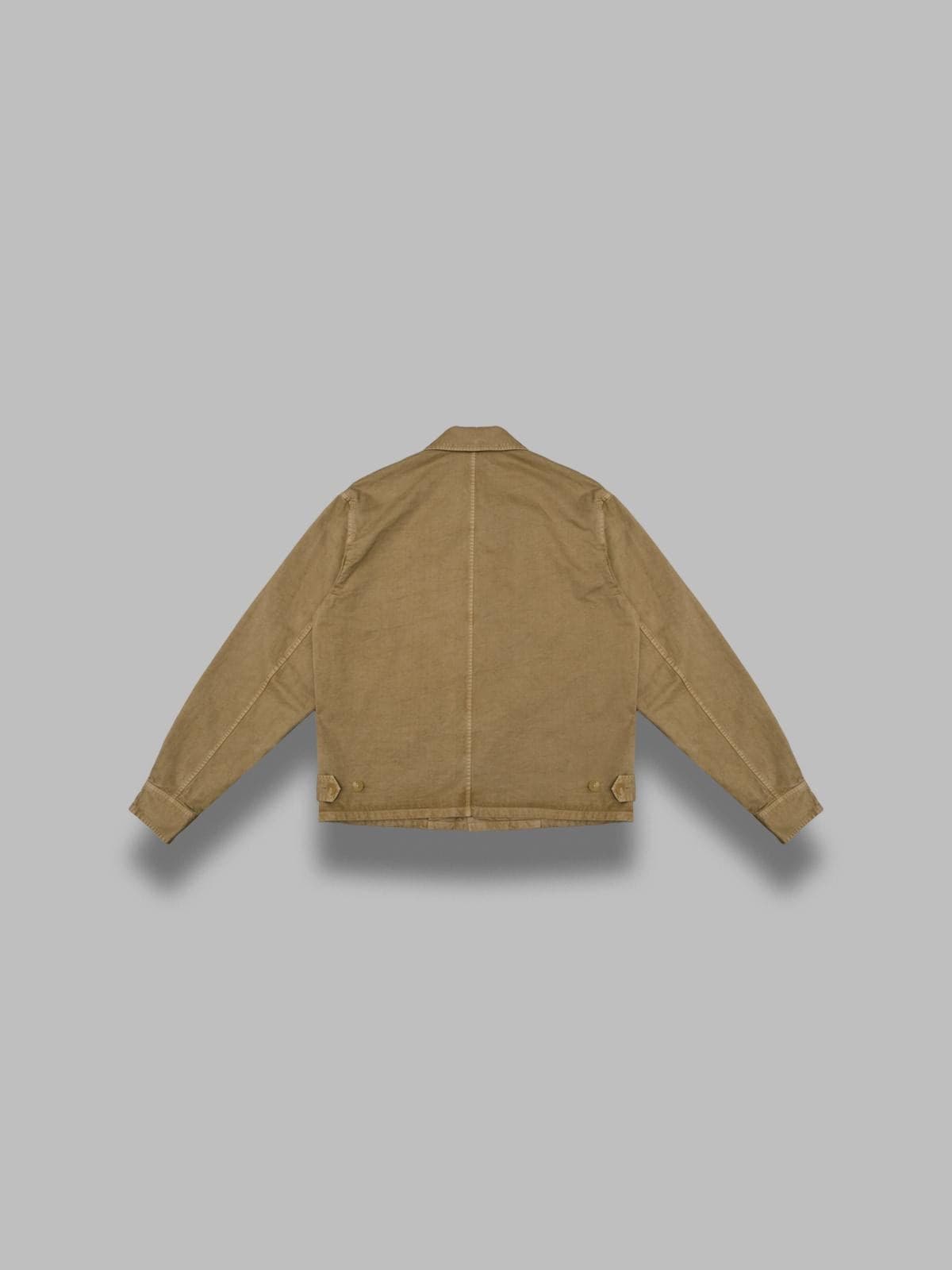 AURALEE garment-dyed finx light chino blouson - 2
