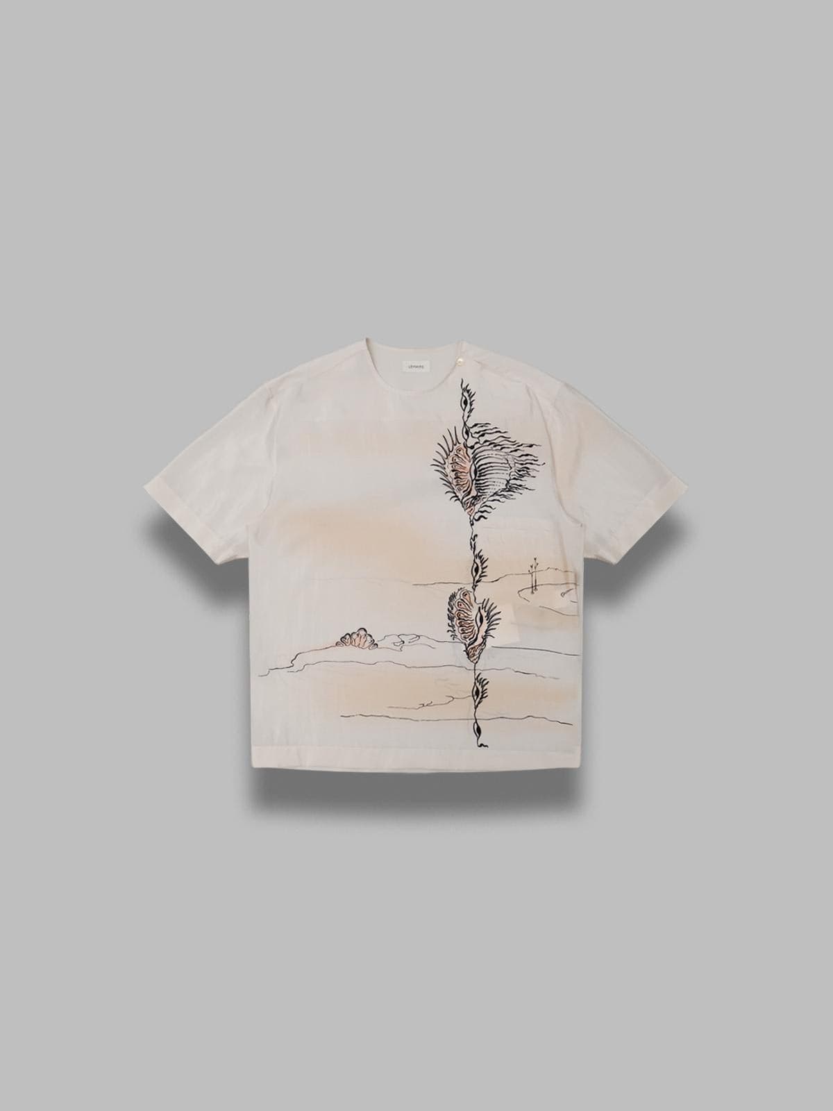 LEMAIRE button neck top