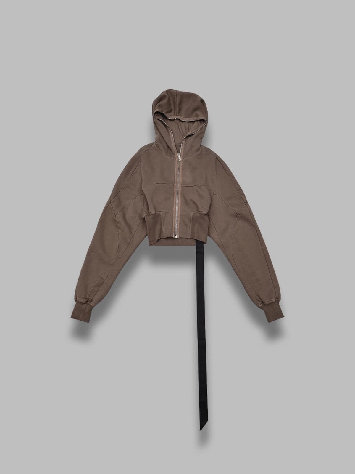 RICK OWENS DRKSHDW collage gimp hoodie