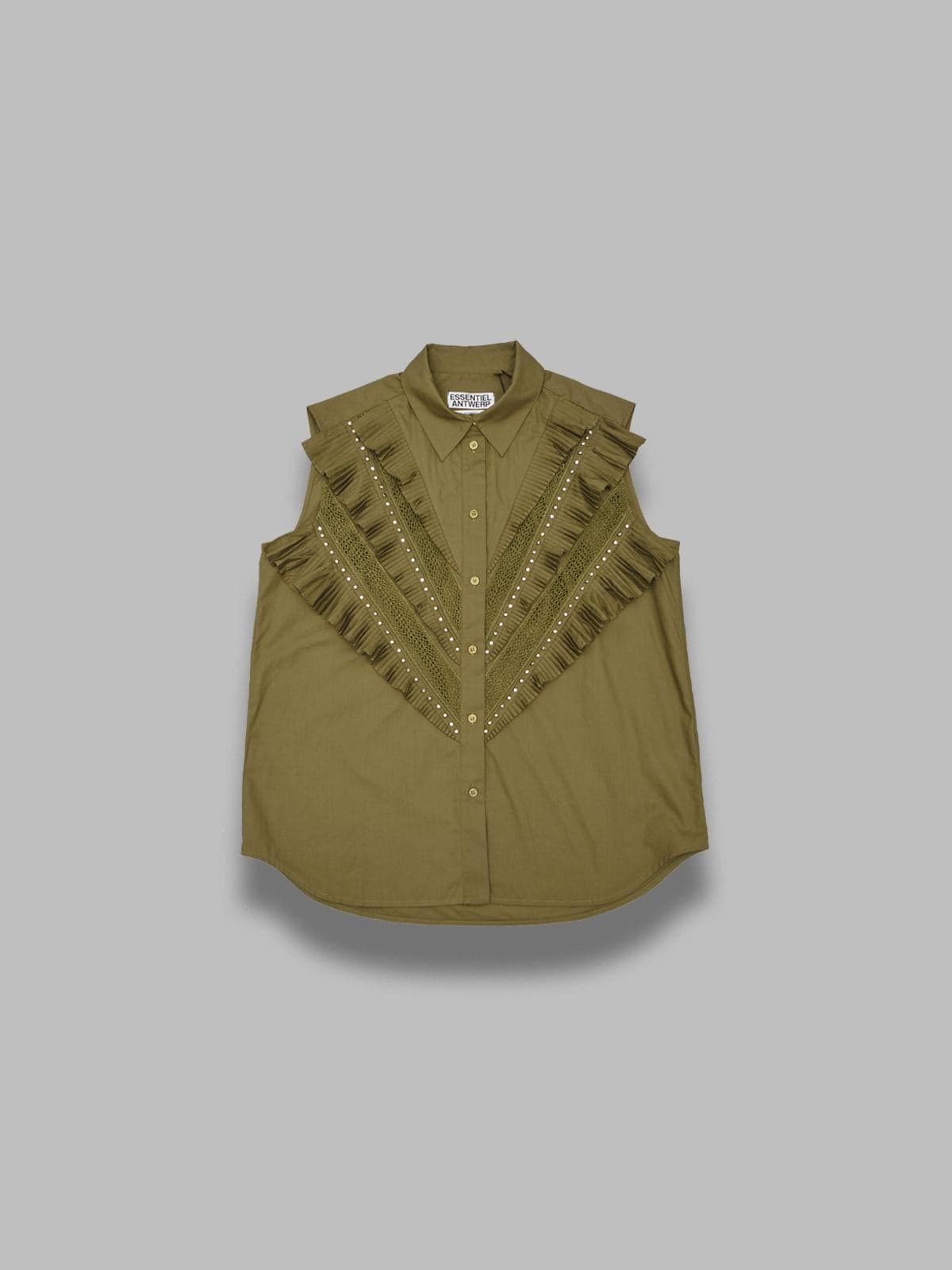 ESSENTIEL ANTWERP jeandarlene sleeveless shirt
