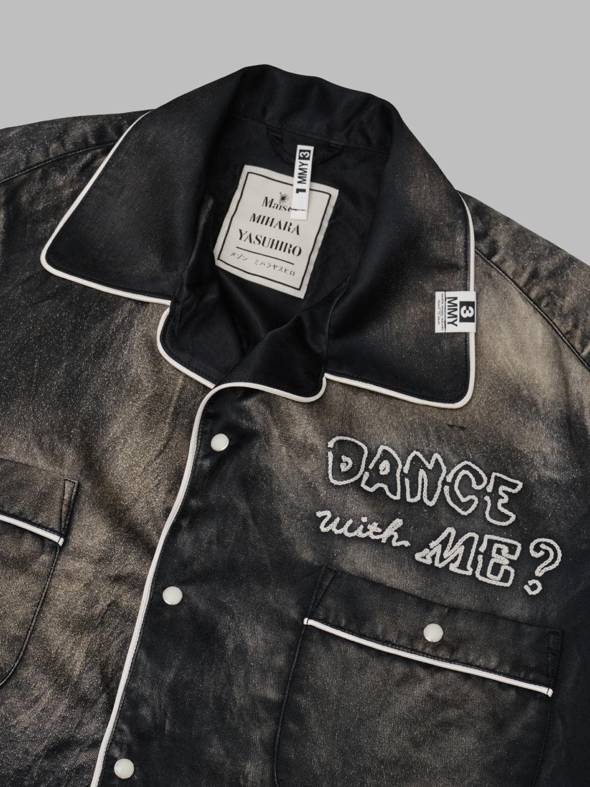 MAISON MIHARA YASUHIRO J16SH183-BK - 3