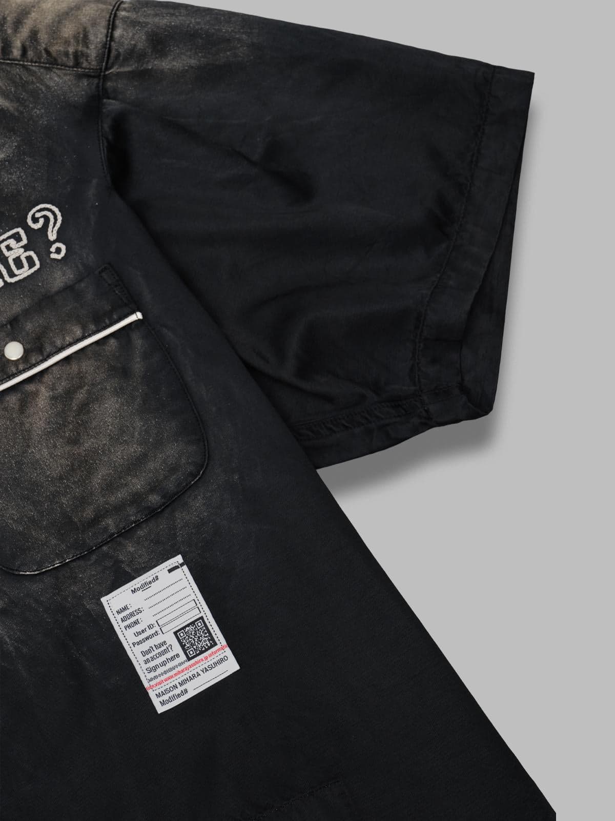 MAISON MIHARA YASUHIRO J16SH183-BK - 4