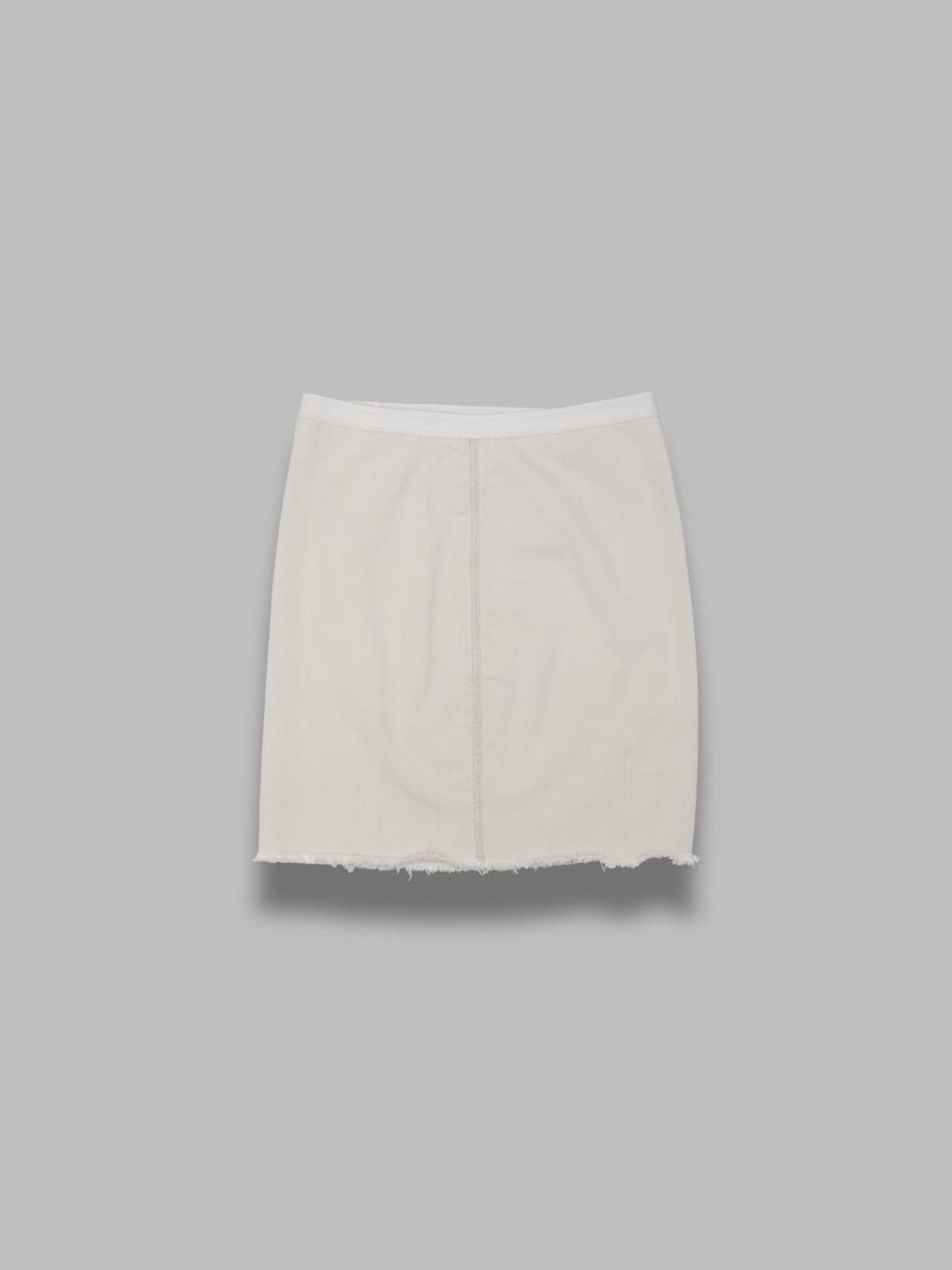 RICK OWENS DRKSHDW sacri mini denim skirt - 5