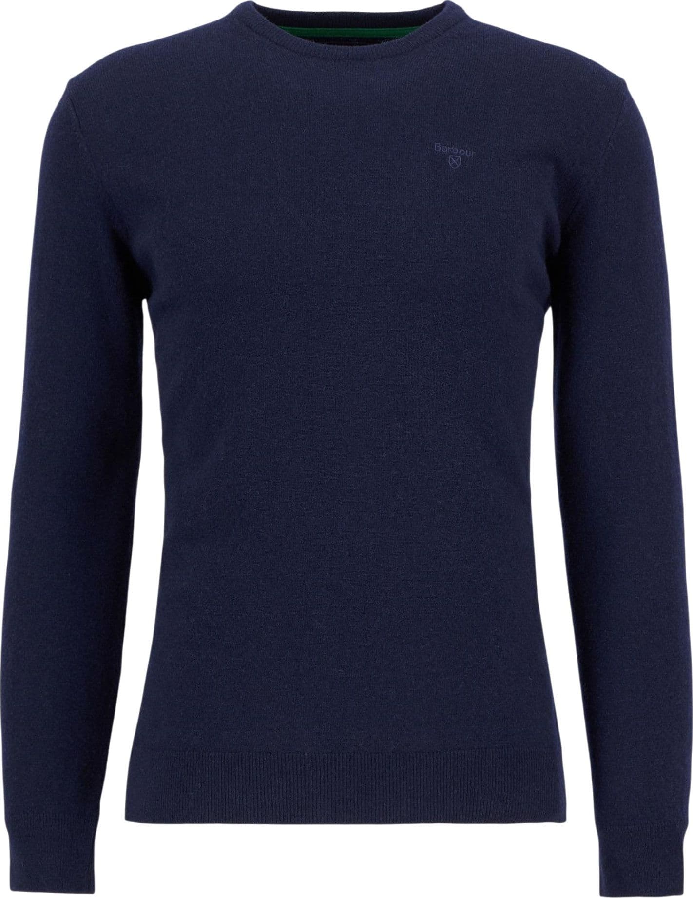 BARBOUR maglione barbour essential l/wool crewneck - navy - 7
