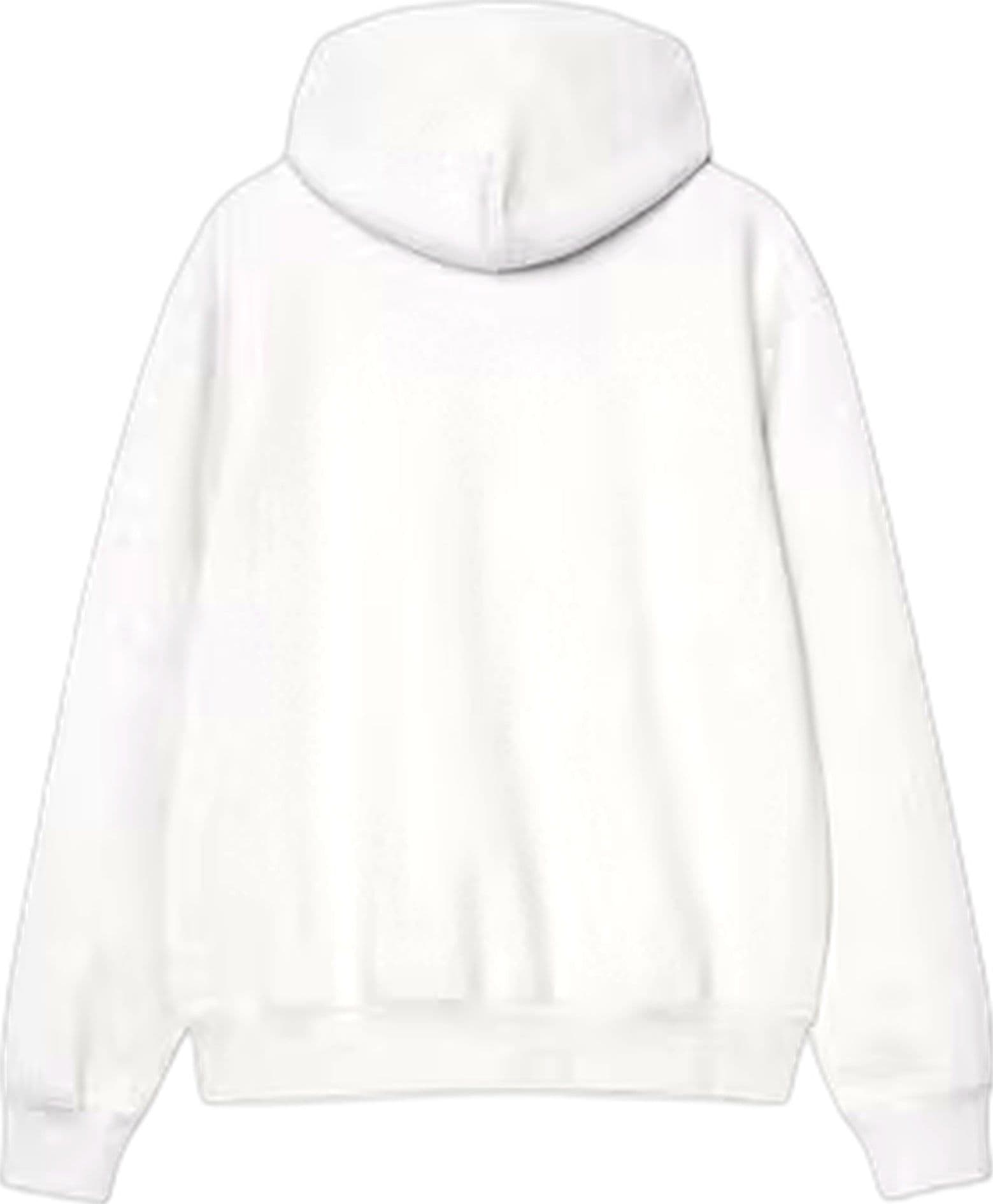 CARHARTT WIP felpa carhartt wip hooded carhartt sweat - ash heather / rondo - 3