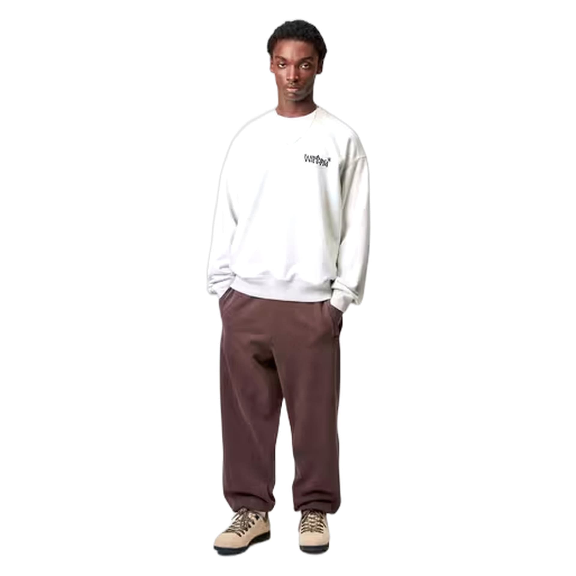 CARHARTT WIP felpa carhartt wip wiptopia sweat - ash heather - 5