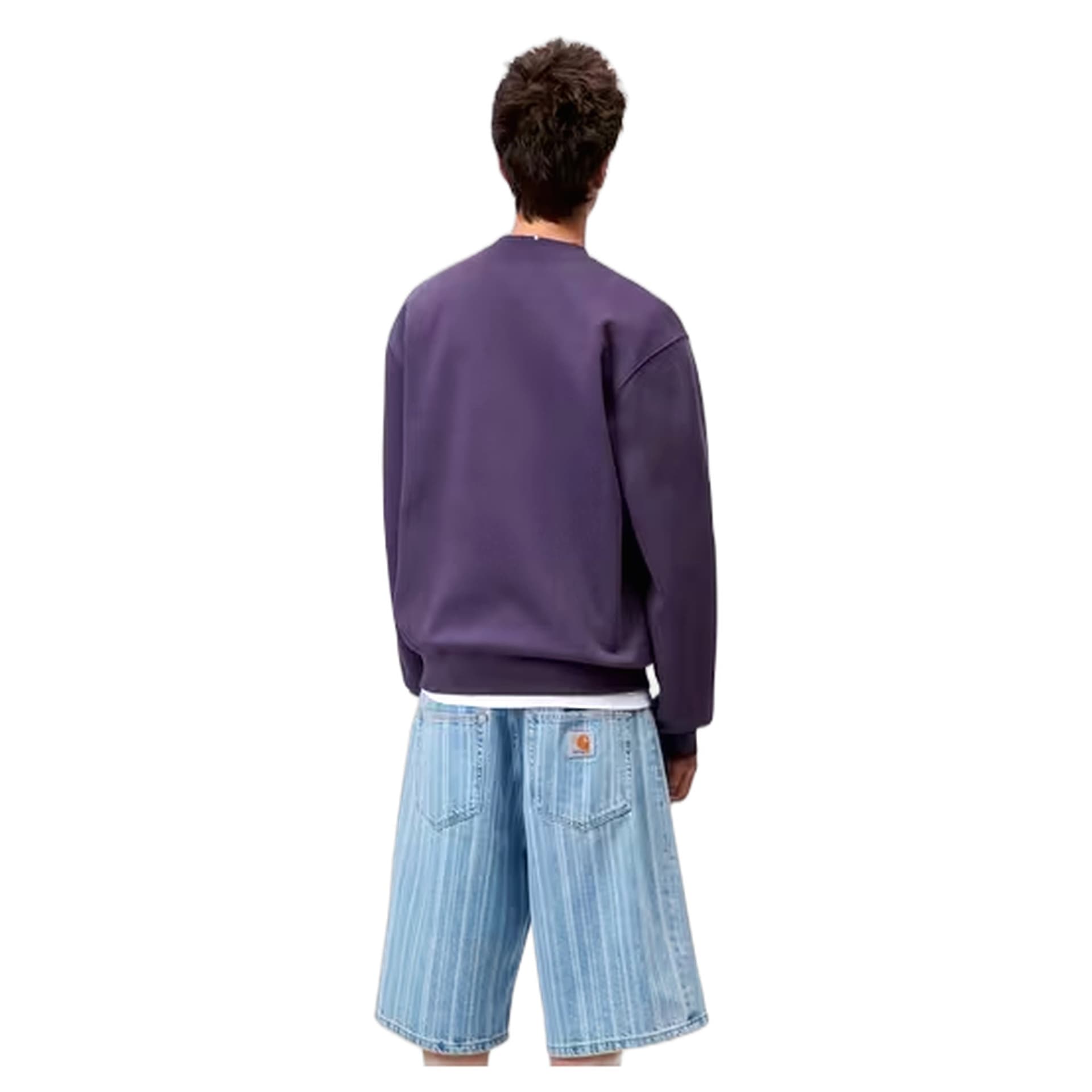 CARHARTT WIP felpa carhartt wip carhartt sweat - lokers / salt - 3