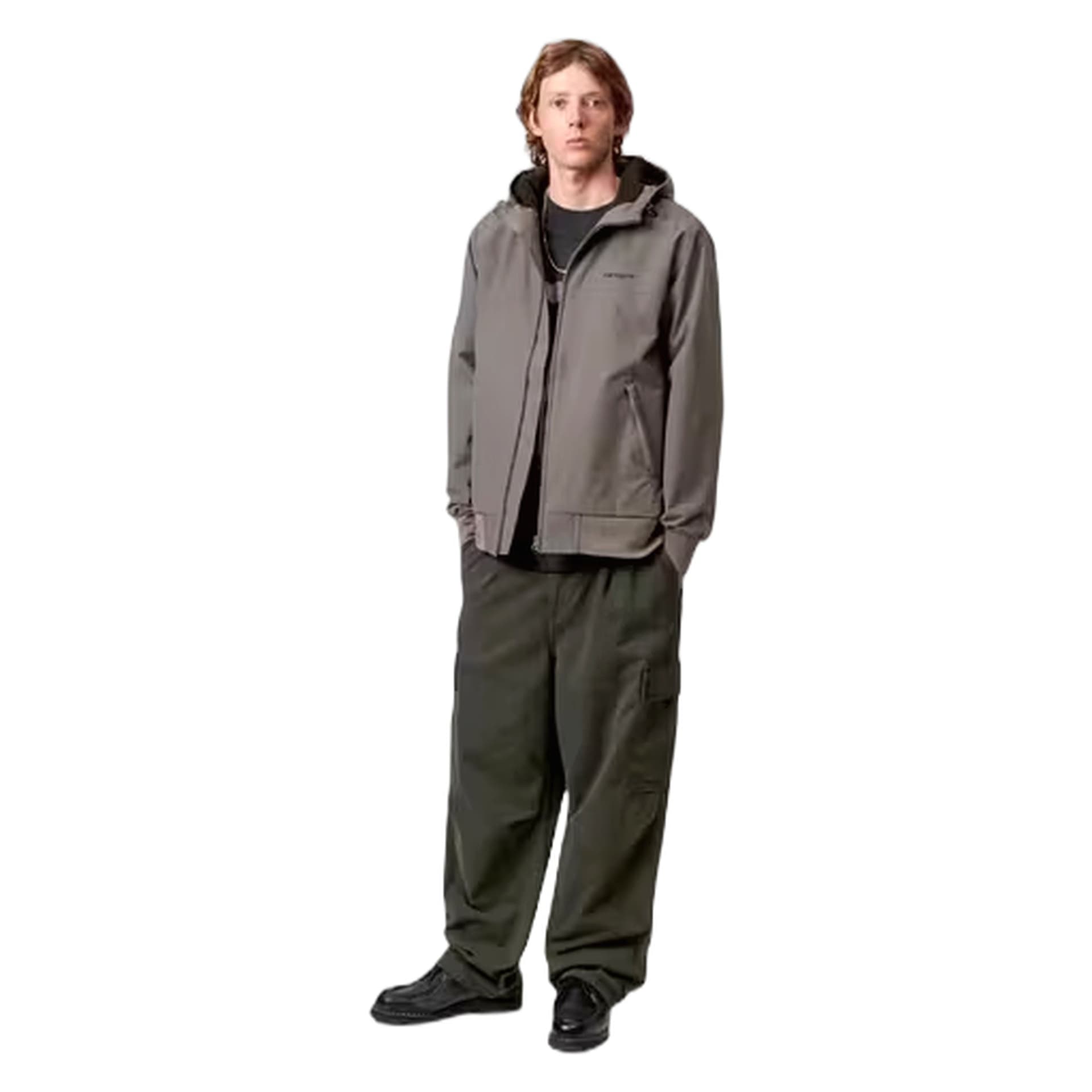 CARHARTT WIP giacca carhartt wip hooded sail jacket - porphyry / black - 4