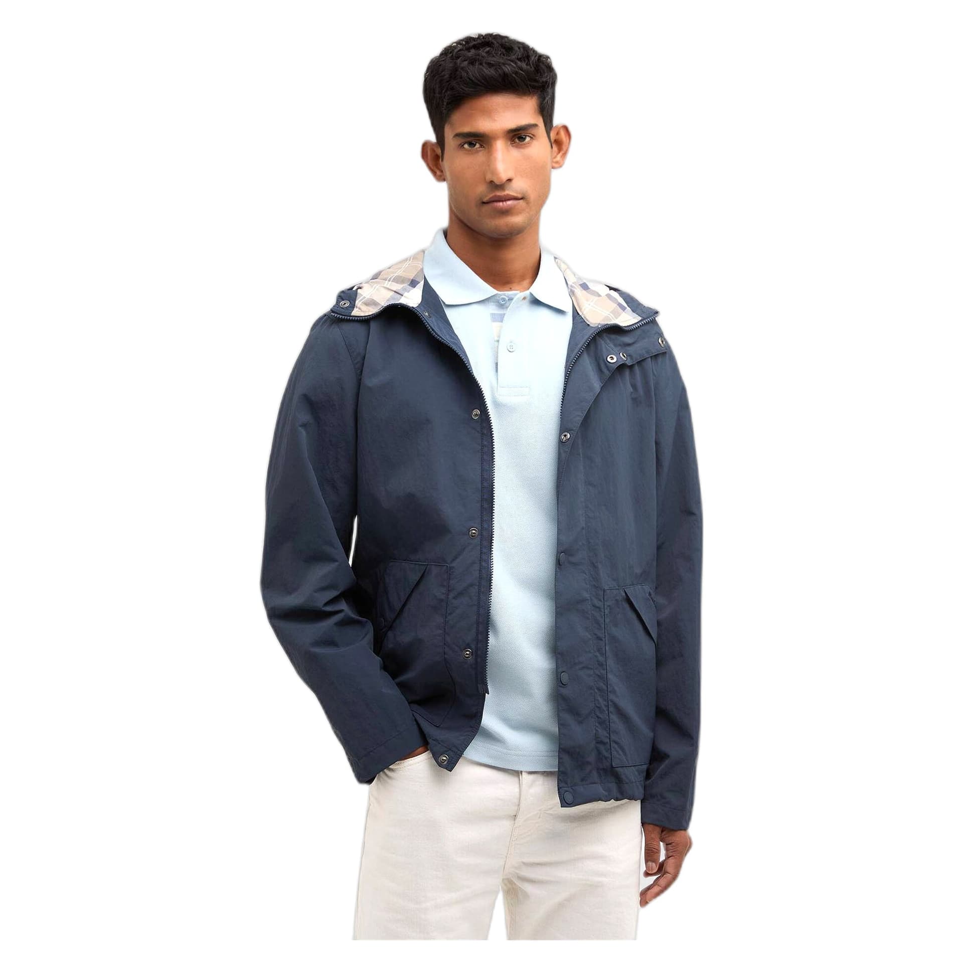 BARBOUR giacca barbour baywick showerproof jacket - navy - 5