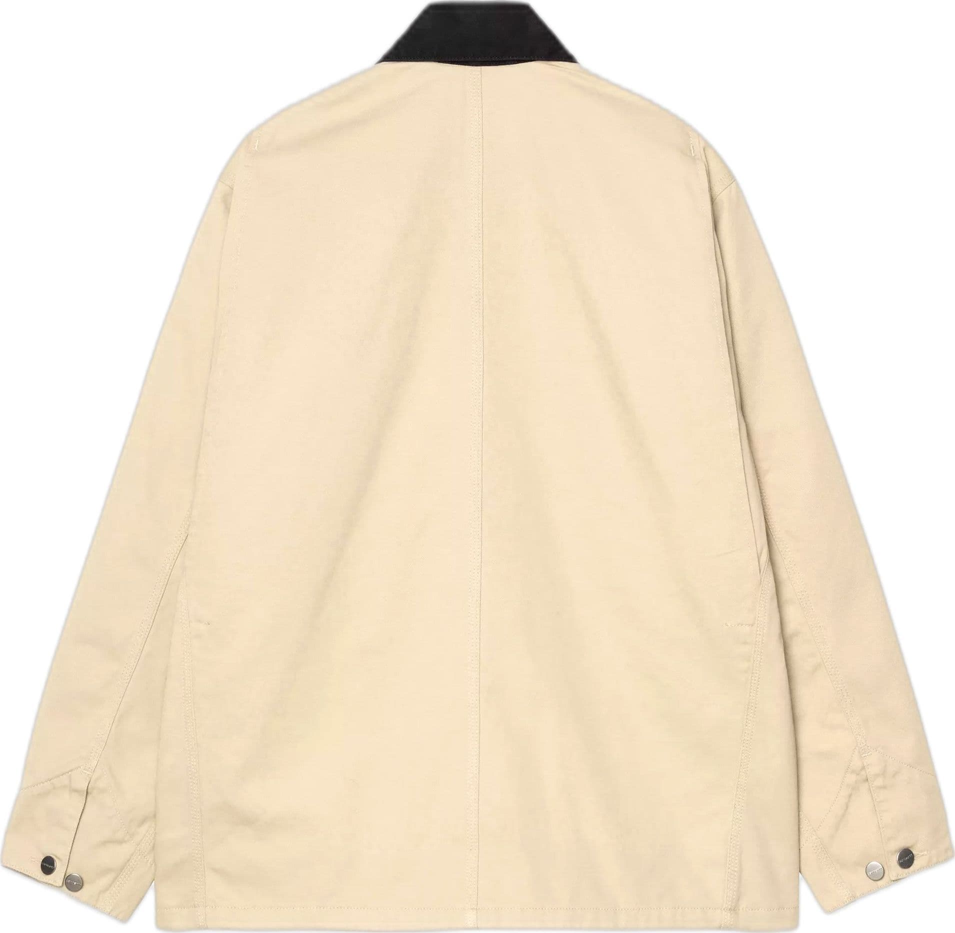 CARHARTT WIP giacca carhartt wip og chore coat - barchan / black rinsed - 2