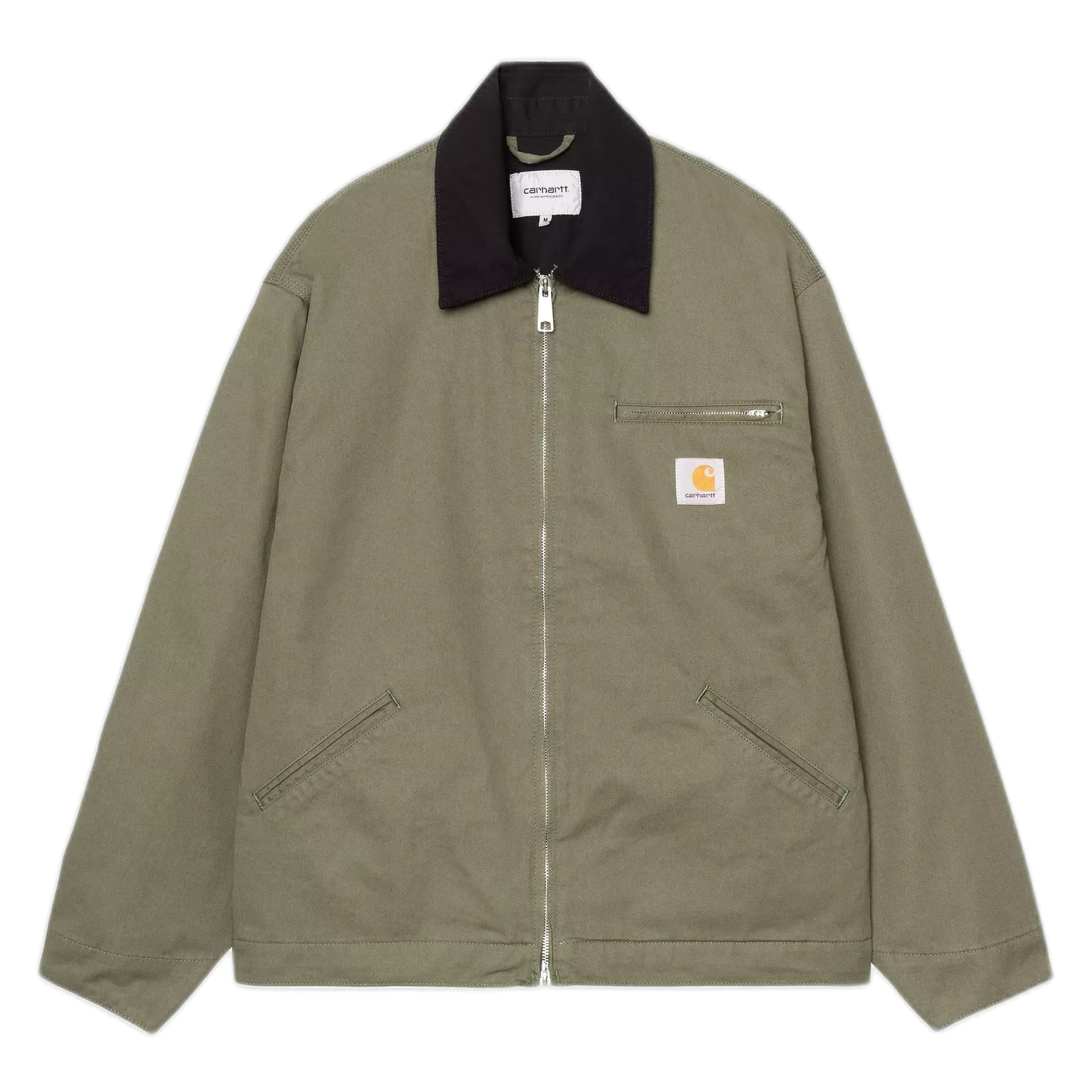 CARHARTT WIP giacca carhartt wip og detroit jacket - leaf / black rinsed - 4