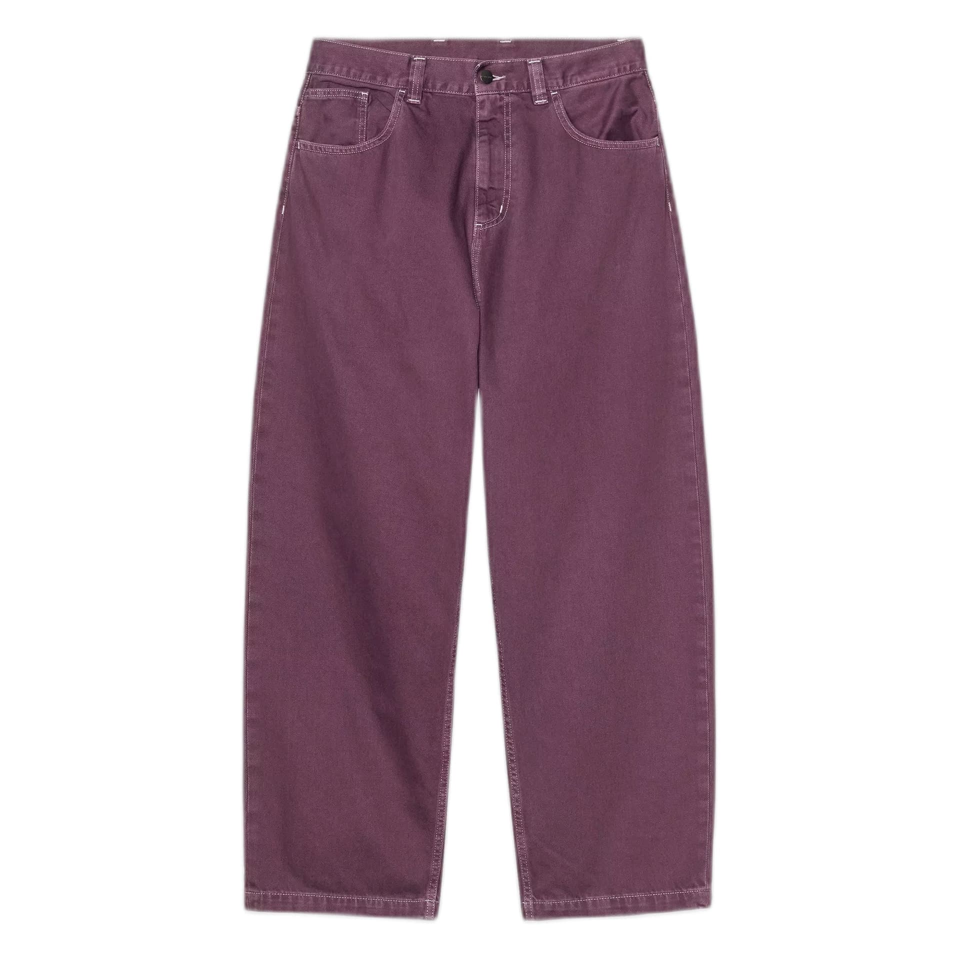 CARHARTT WIP jeans carhartt wip brandon pant - cozy purple stone dyed - 3