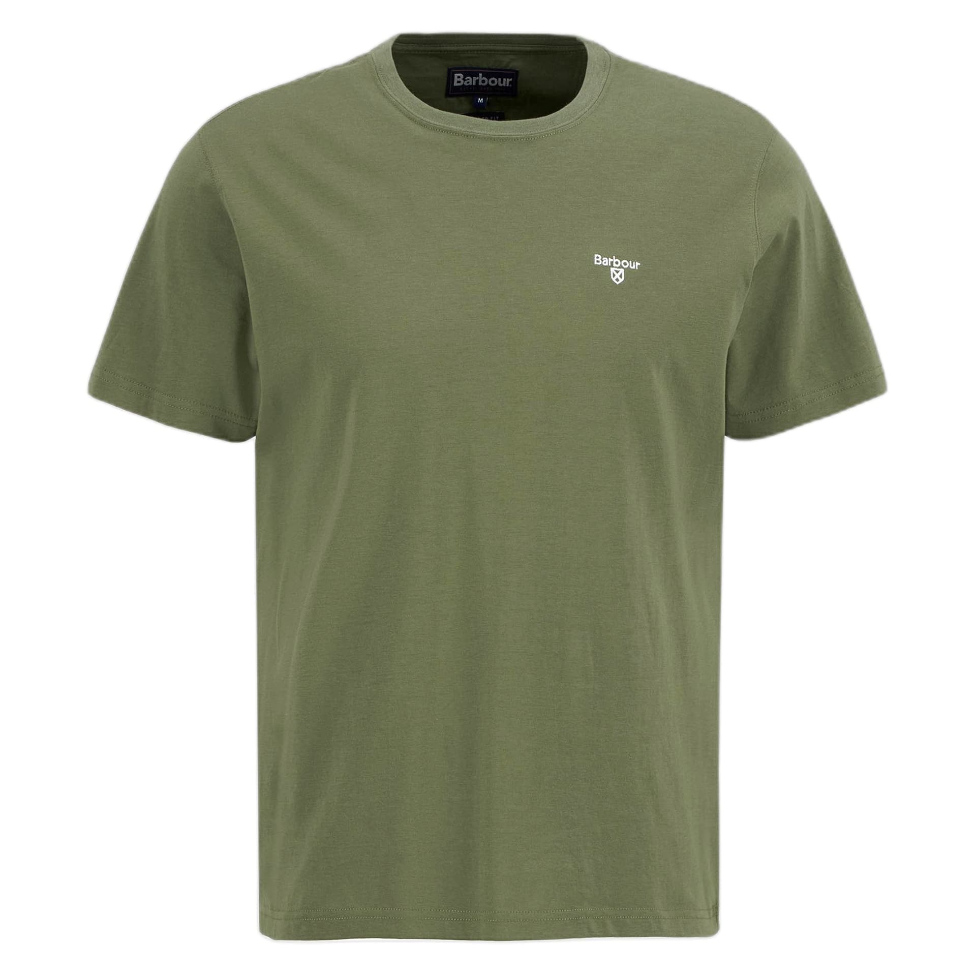 BARBOUR t-shirt barbour essential sports tee - burnt olive - 6