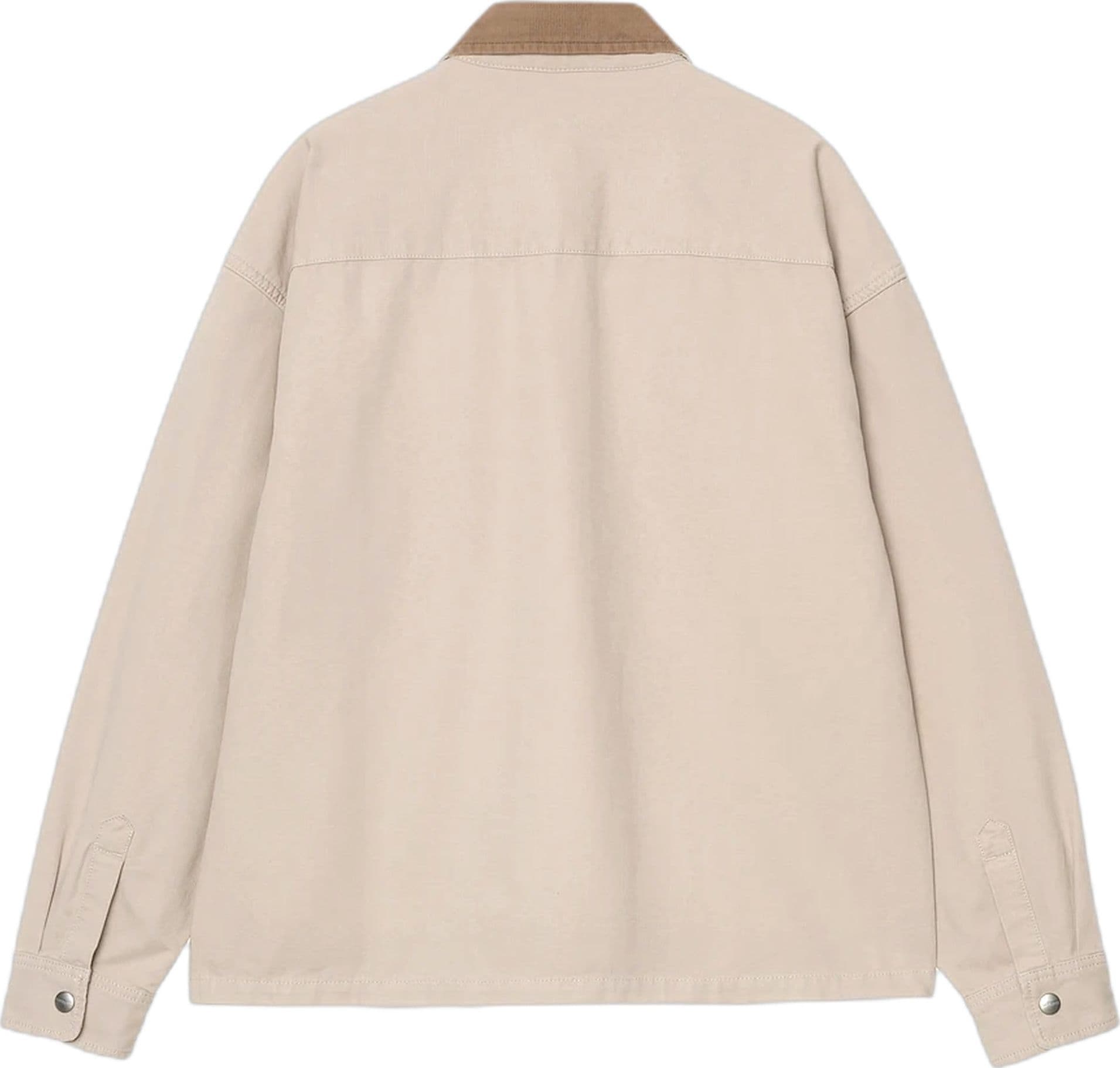 CARHARTT WIP giacca carhartt wip prescott shirt jac - string / leather garment dyed - 2